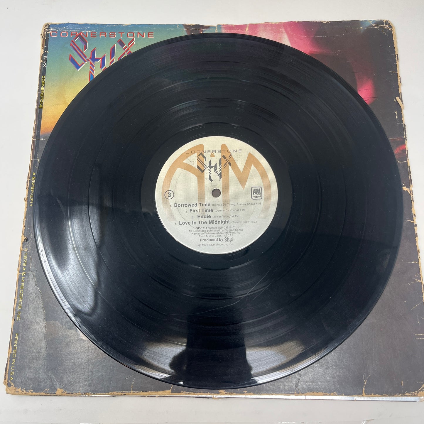 Styx : Cornerstone (LP,Album,Club Edition)