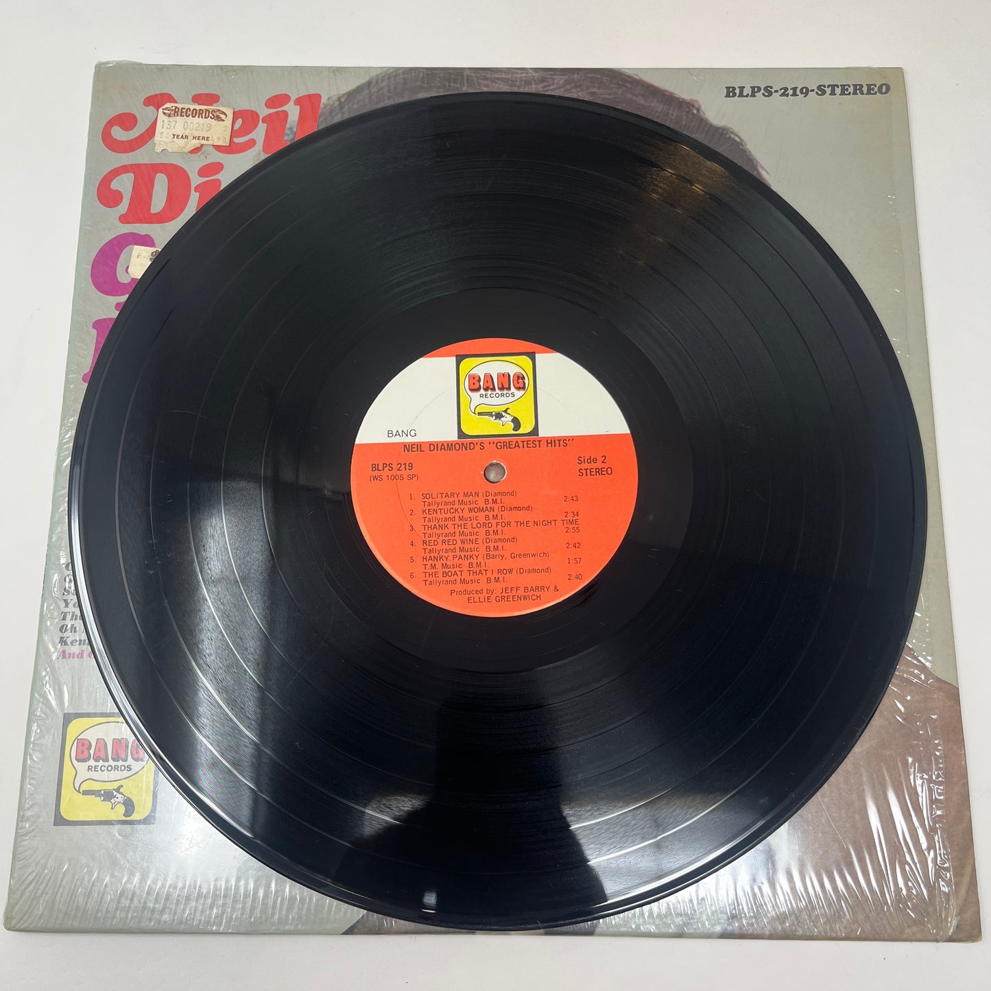 Neil Diamond : Neil Diamond's Greatest Hits (LP,Compilation,Reissue,Stereo)