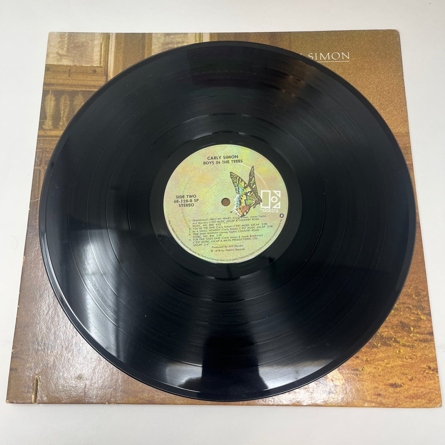 Carly Simon : Boys In The Trees (LP,Album,Promo)