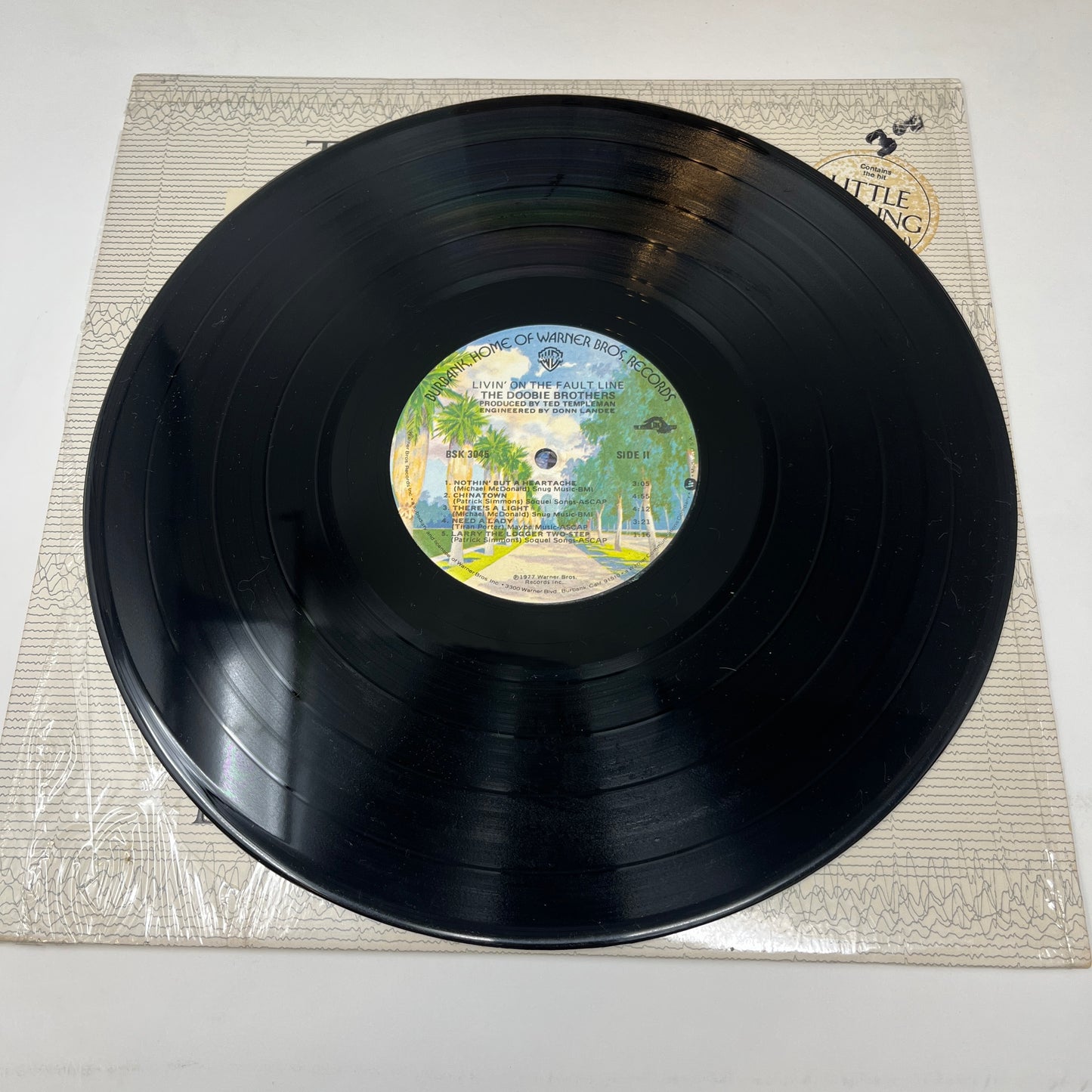 The Doobie Brothers : Livin' On The Fault Line (LP,Album)