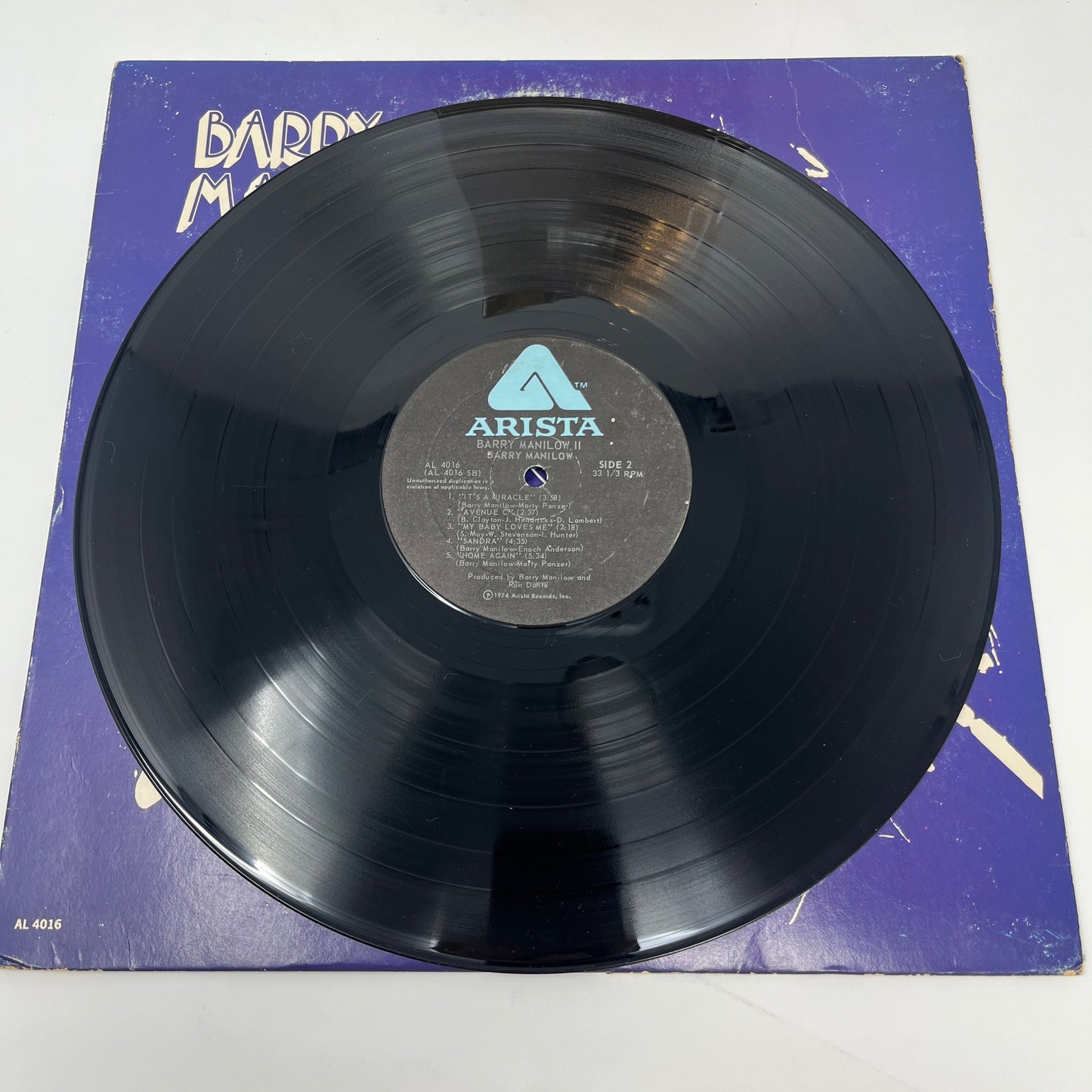 Barry Manilow : Barry Manilow II (LP,Album,Club Edition,Reissue)