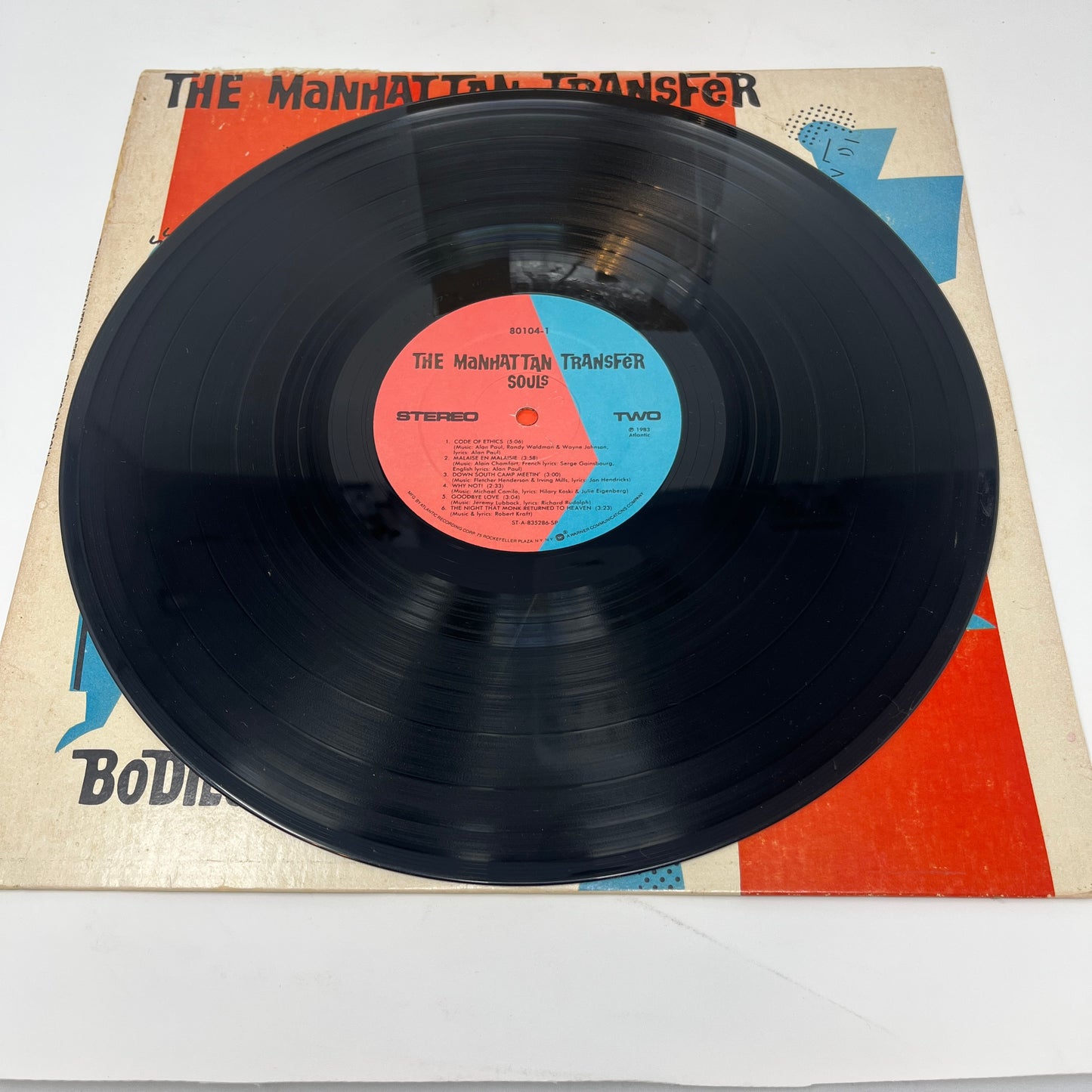 The Manhattan Transfer : Bodies And Souls (LP,Album)