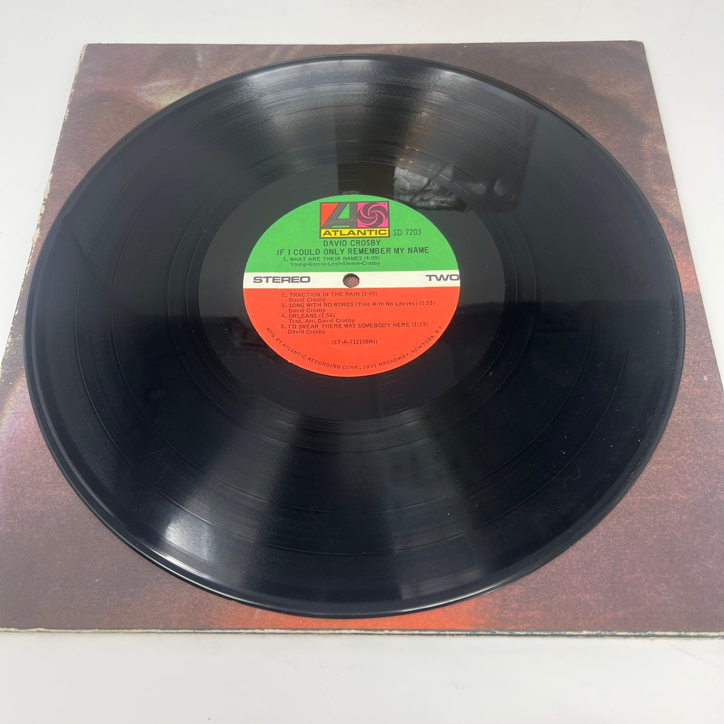 David Crosby : If I Could Only Remember My Name (LP,Album,Stereo)