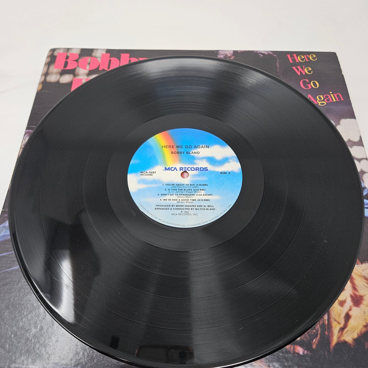 Bobby Bland : Here We Go Again (LP,Album)