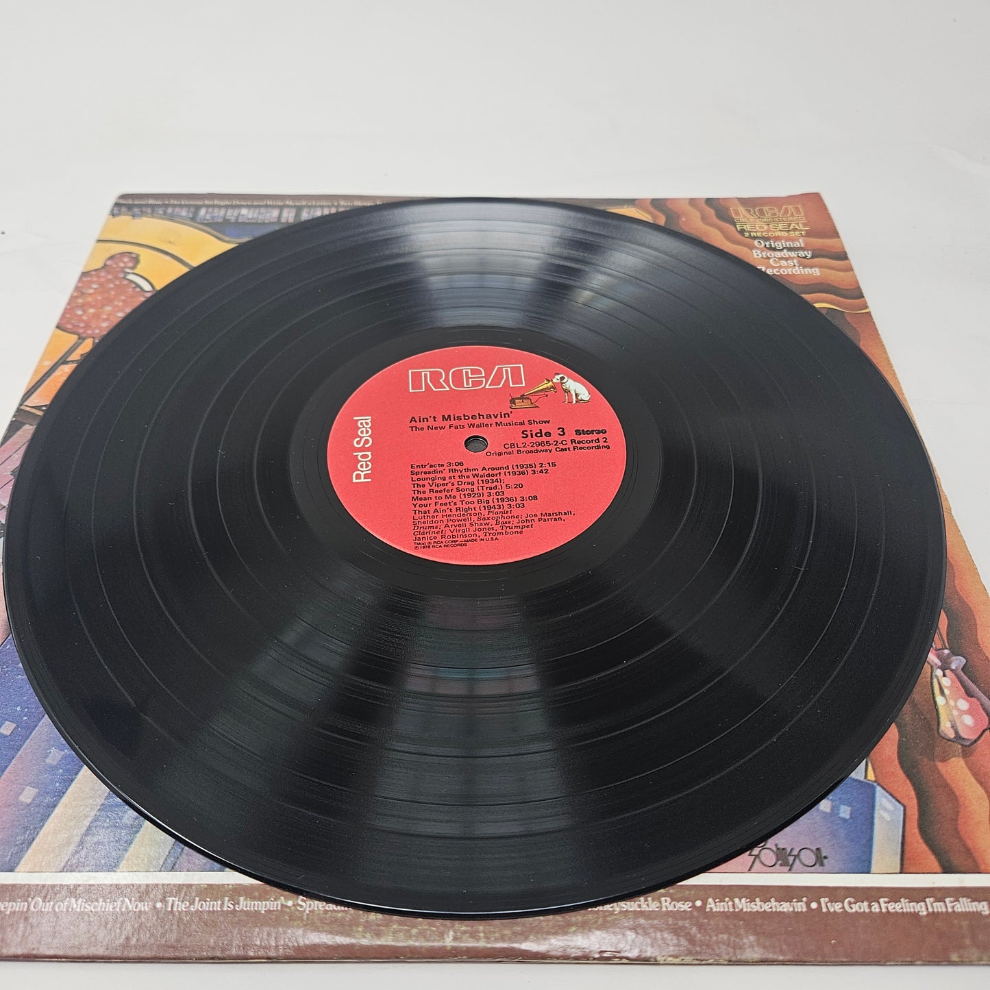 "Ain't Misbehavin'" Original Broadway Cast : Ain't Misbehavin': The New Fats Waller Musical Show (LP,Album)