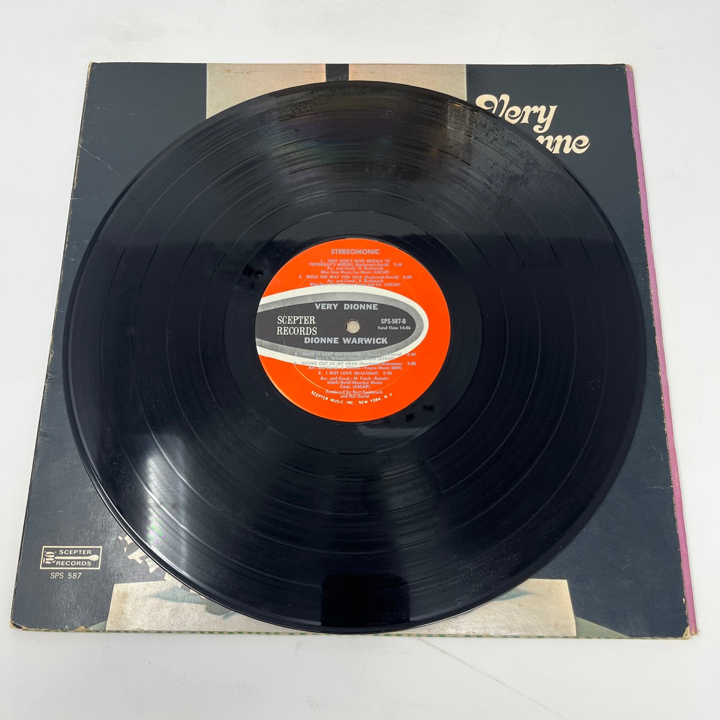 Dionne Warwick : Very Dionne (LP,Album)