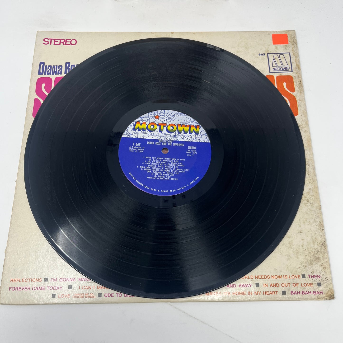 The Supremes : Reflections (LP,Album,Stereo)