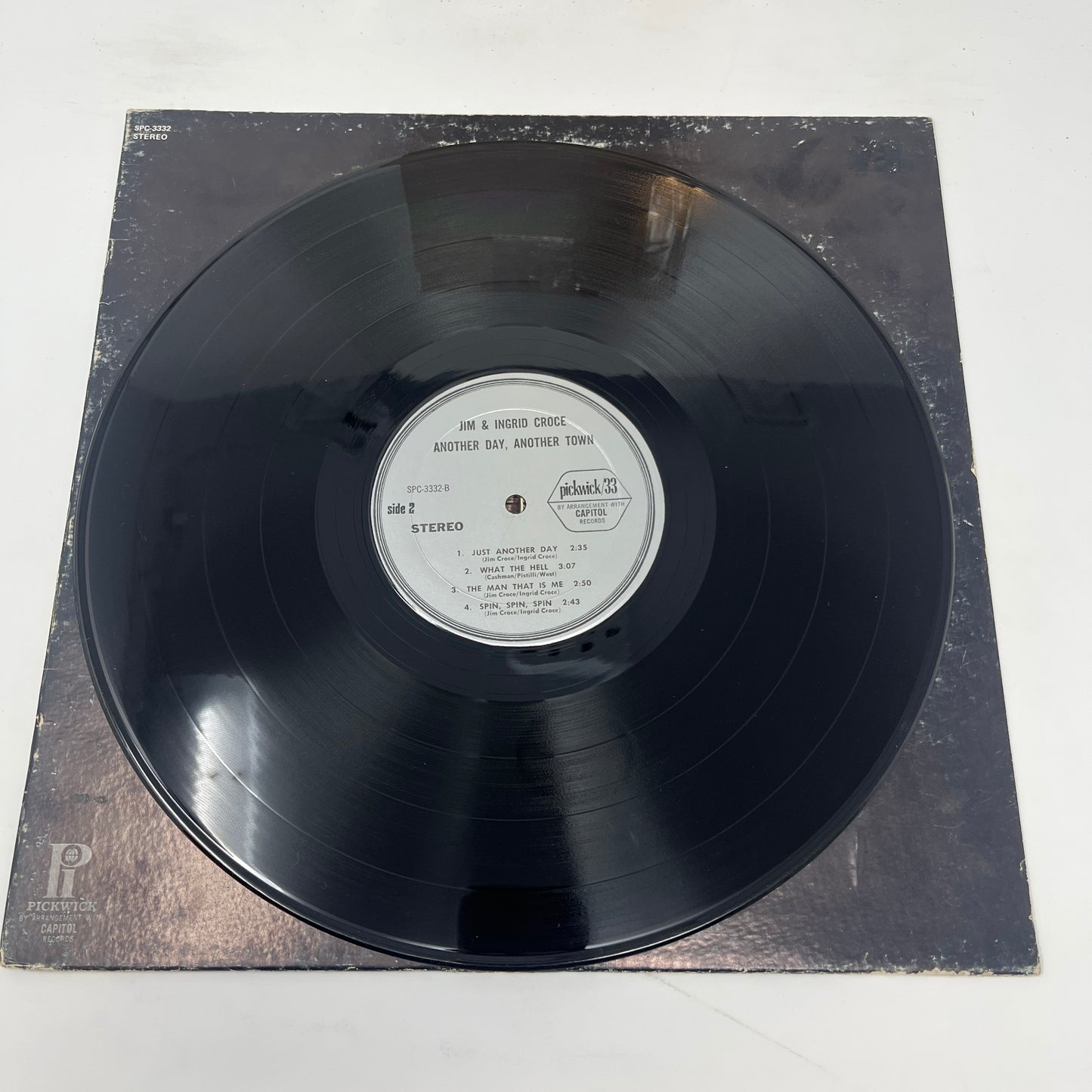 Jim & Ingrid Croce : Another Day, Another Town (LP,Album)