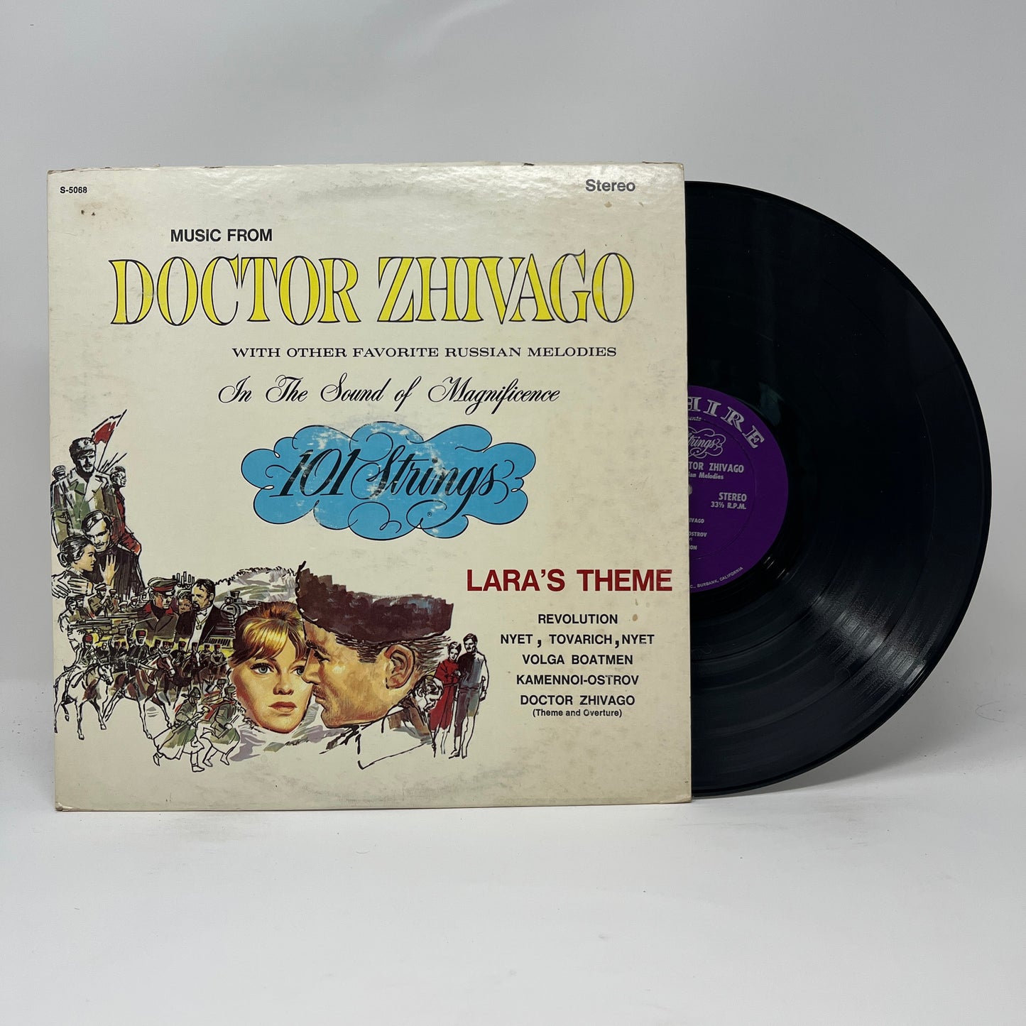 101 Strings : Music From Doctor Zhivago With Other Favorite Russian Melodies (LP,Stereo)