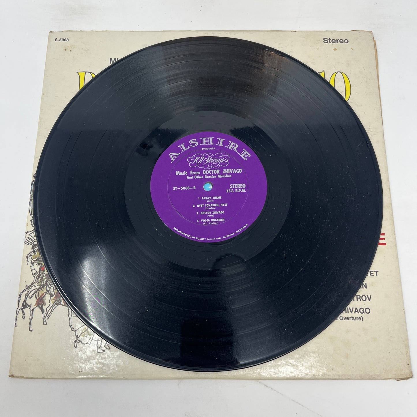101 Strings : Music From Doctor Zhivago With Other Favorite Russian Melodies (LP,Stereo)