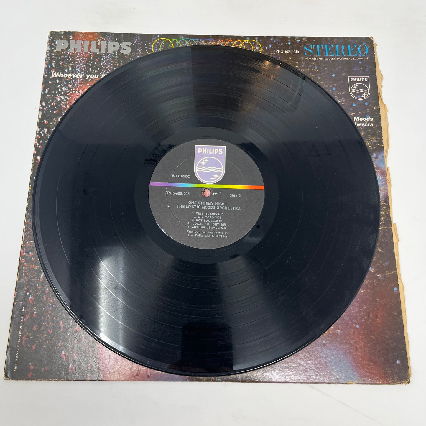 The Mystic Moods Orchestra : One Stormy Night (LP,Album,Stereo)