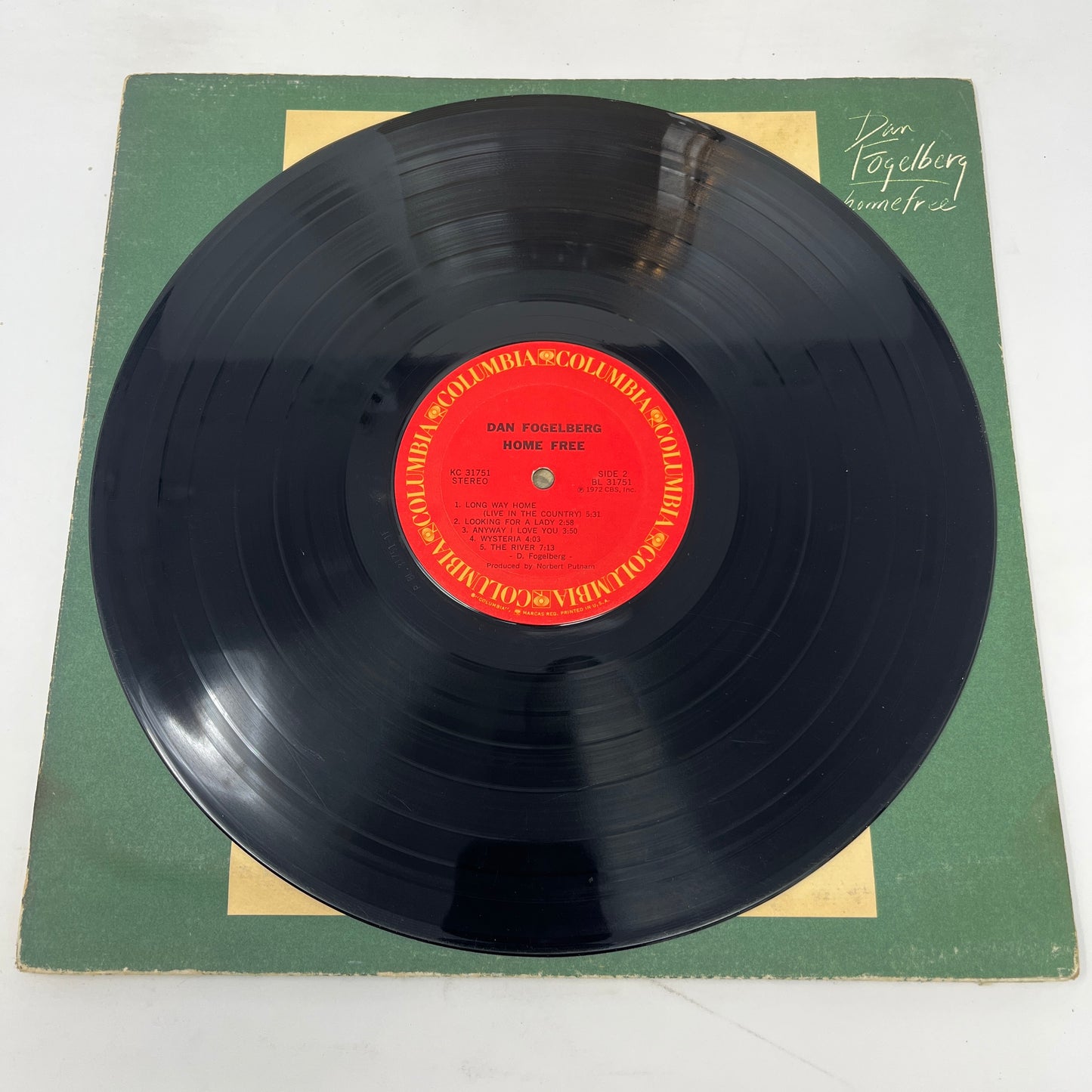 Dan Fogelberg : Home Free (LP,Album)