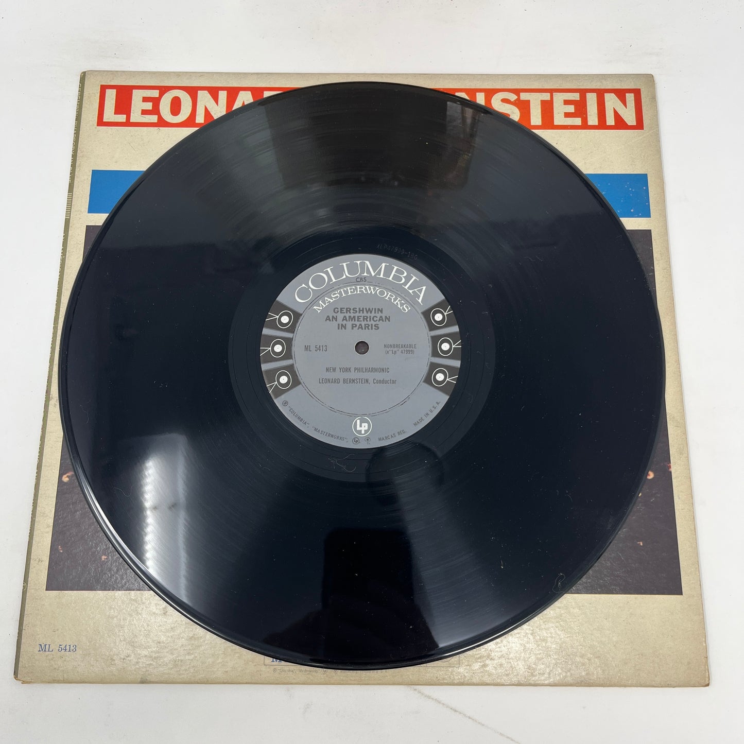 George Gershwin, Leonard Bernstein : Rhapsody In Blue / An American In Paris (LP,Mono)