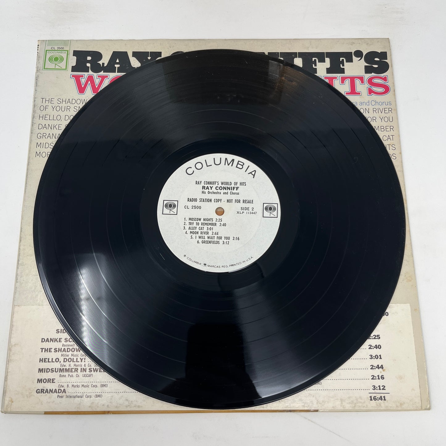 Ray Conniff And His Orchestra & Chorus : Ray Conniff's World Of Hits (LP,Album,Mono)