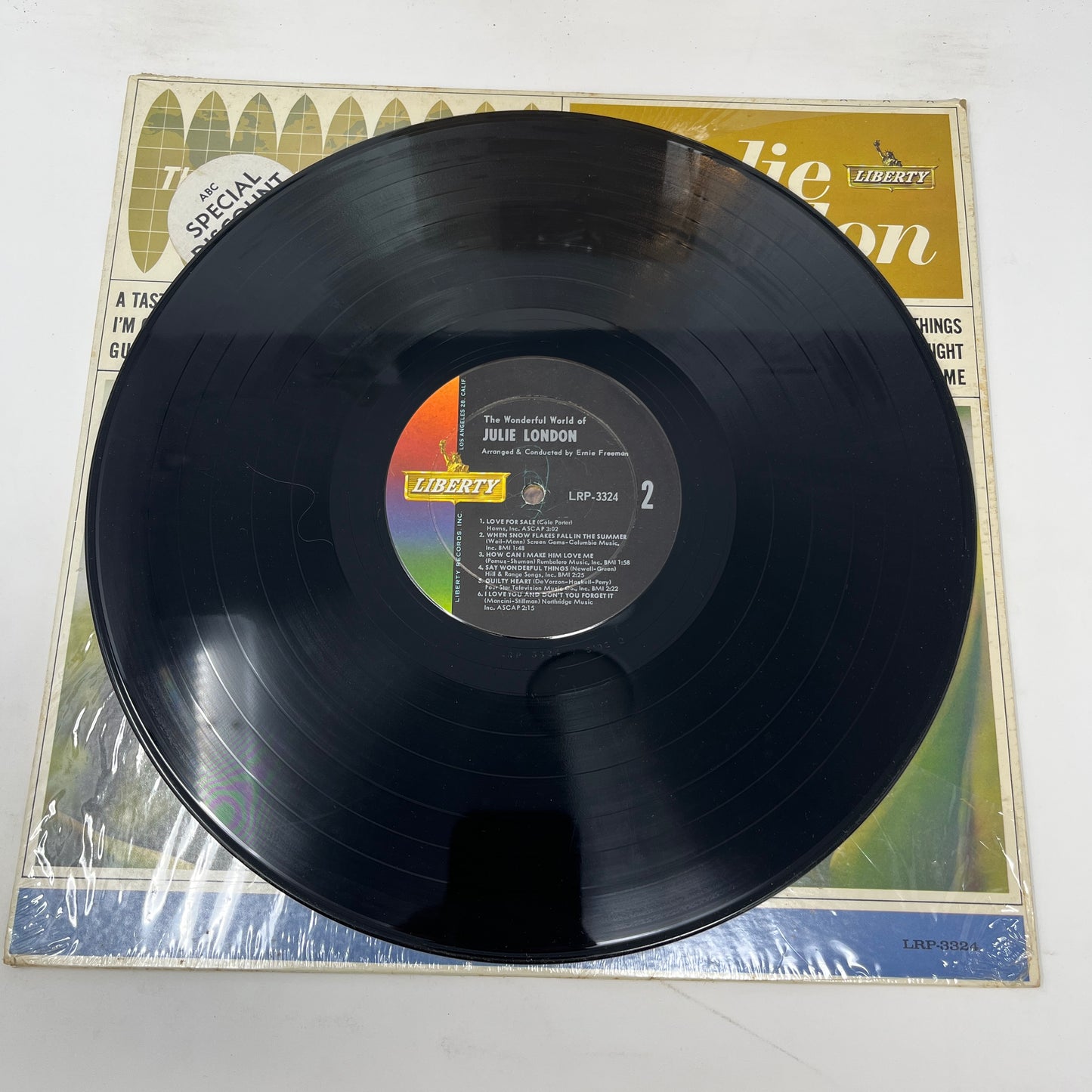 Julie London : The Wonderful World Of Julie London (LP,Album,Mono)