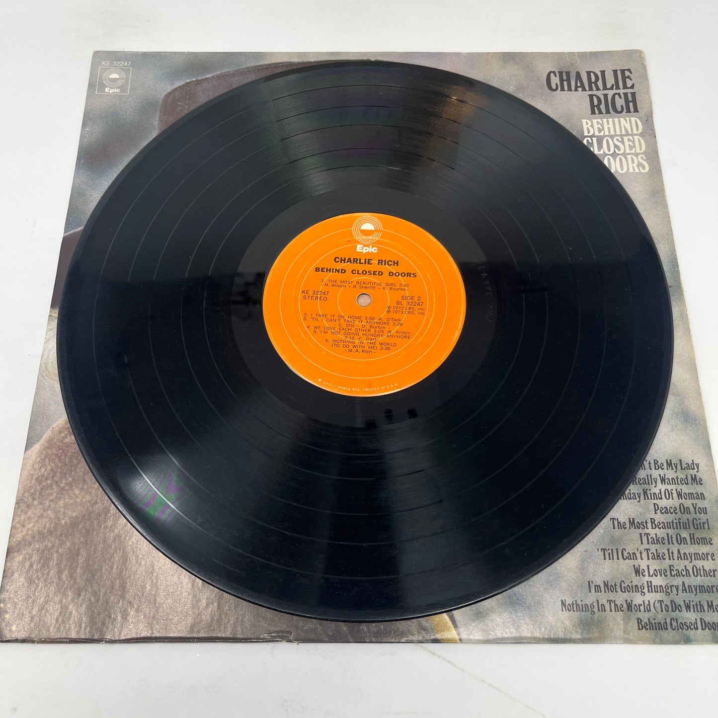 Charlie Rich : Behind Closed Doors (LP,Album)