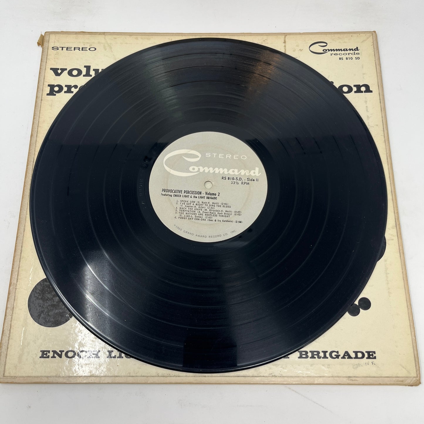 Enoch Light And The Light Brigade : Provocative Percussion Volume 2 (LP,Album,Repress,Stereo)