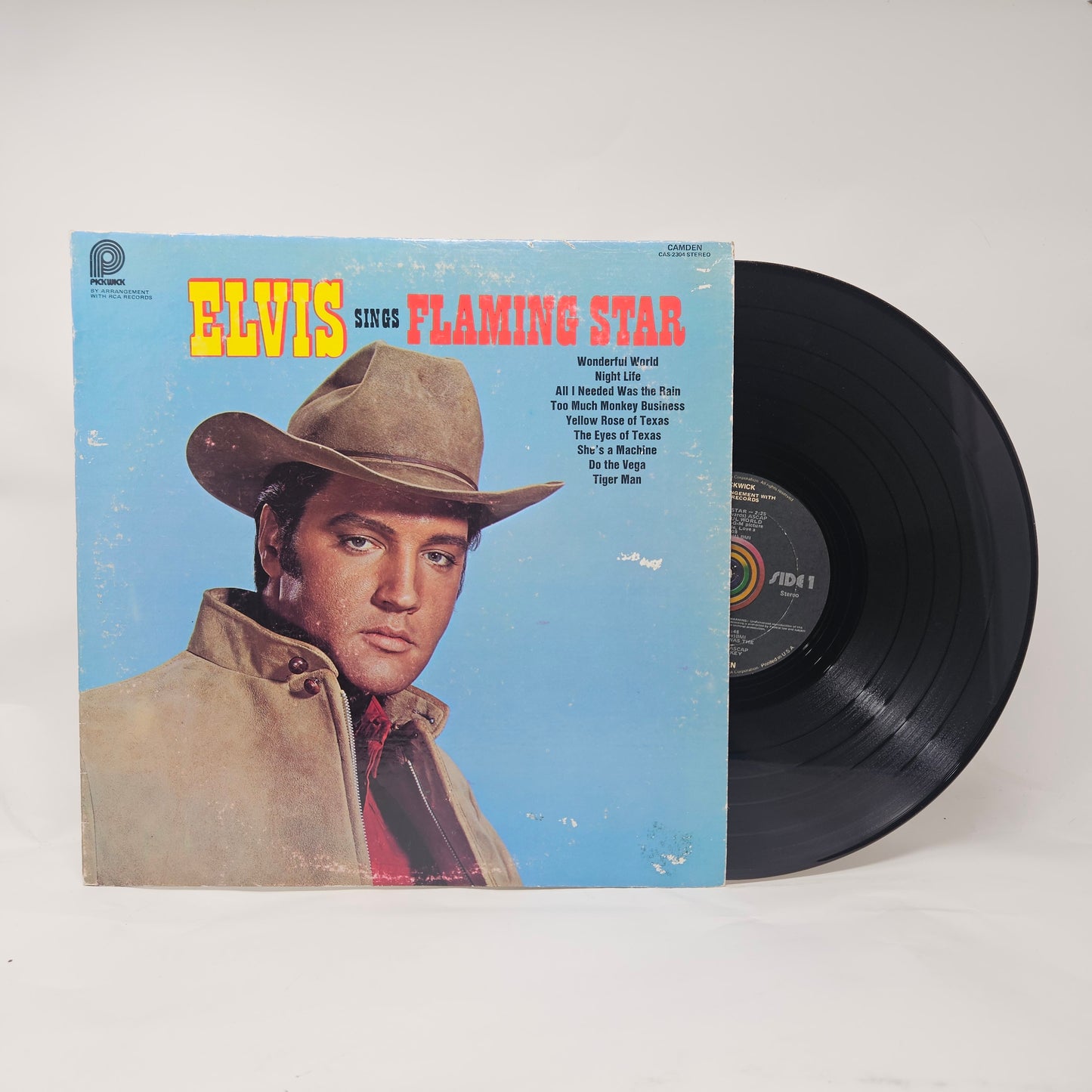 Elvis Presley : Elvis Sings Flaming Star (LP,Album,Reissue)