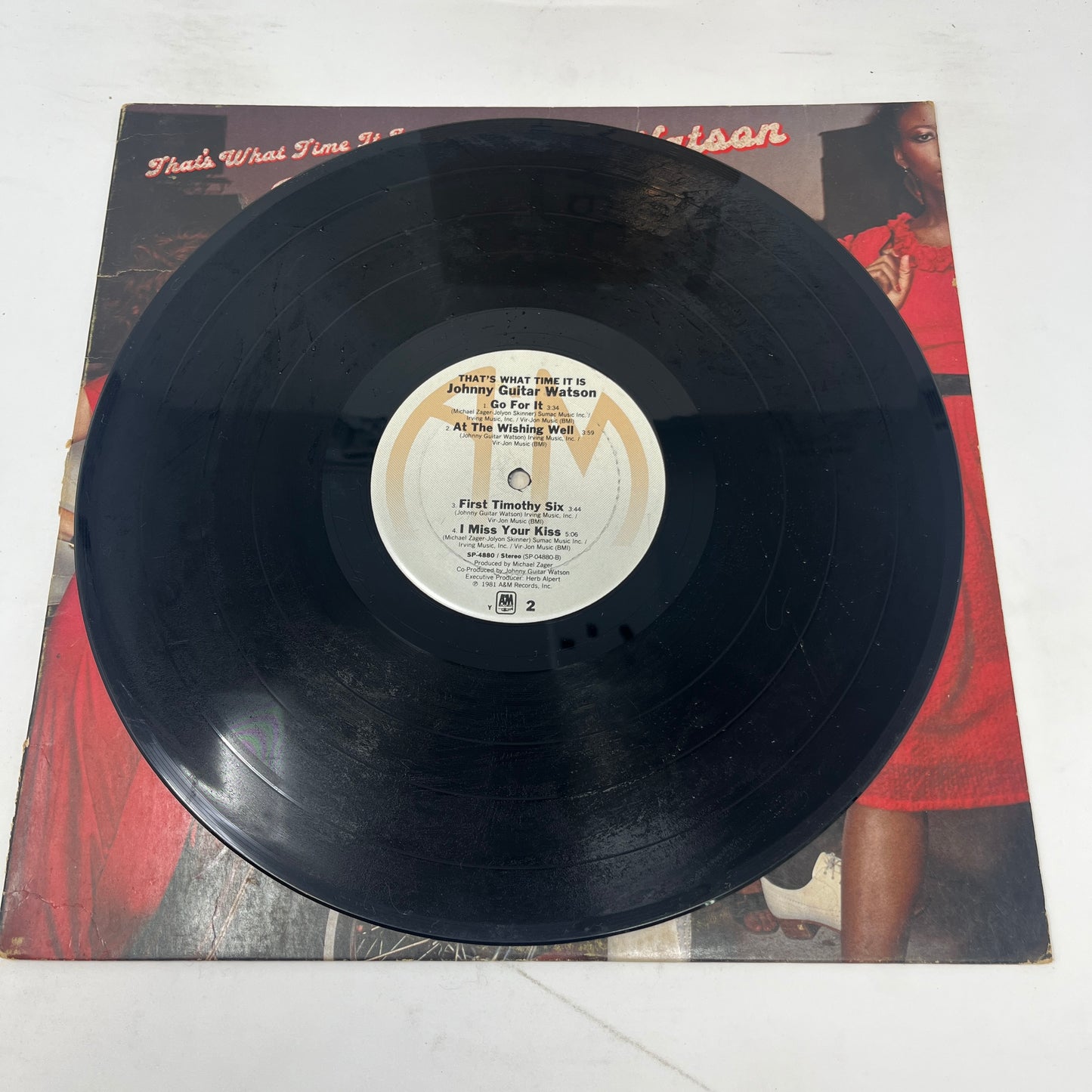 Johnny Guitar Watson : That's What Time It Is (LP,Album)