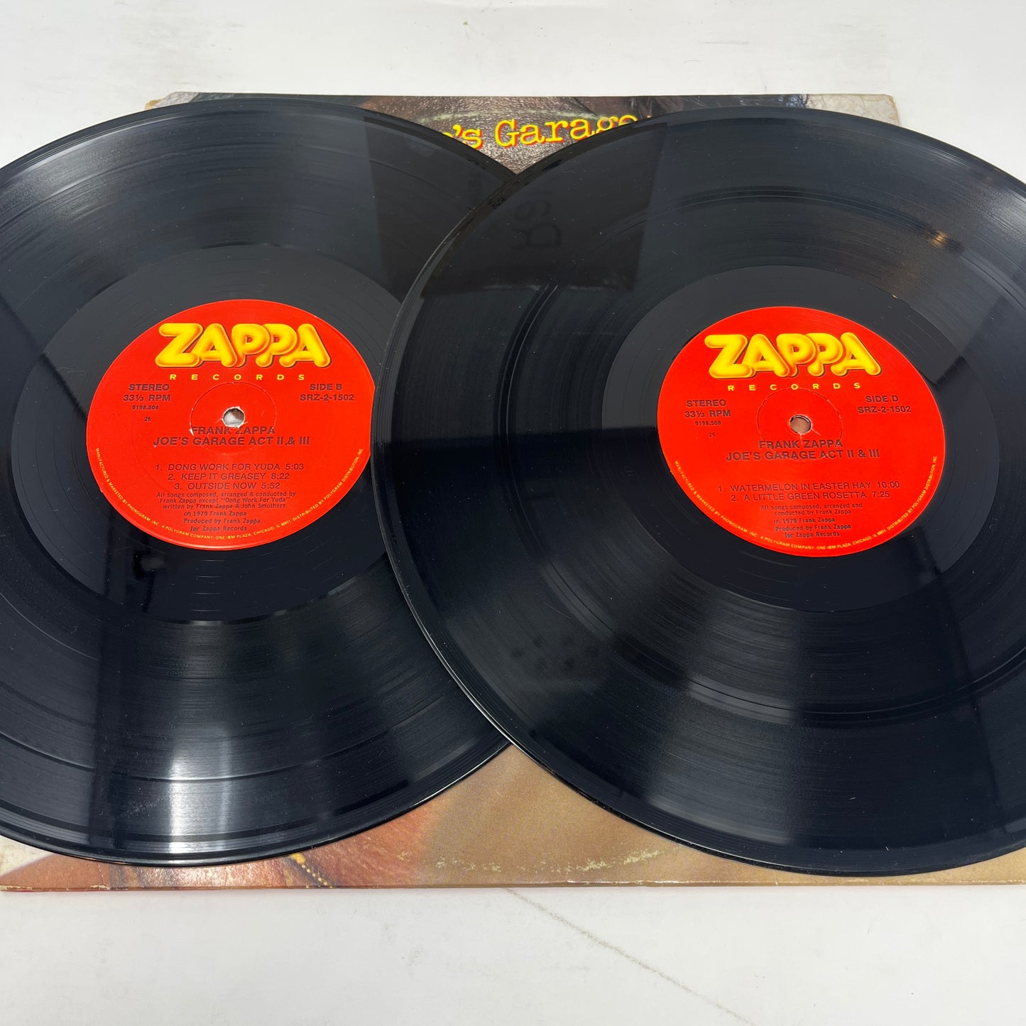 Frank Zappa : Joe's Garage Acts II & III (LP,Album,Stereo)
