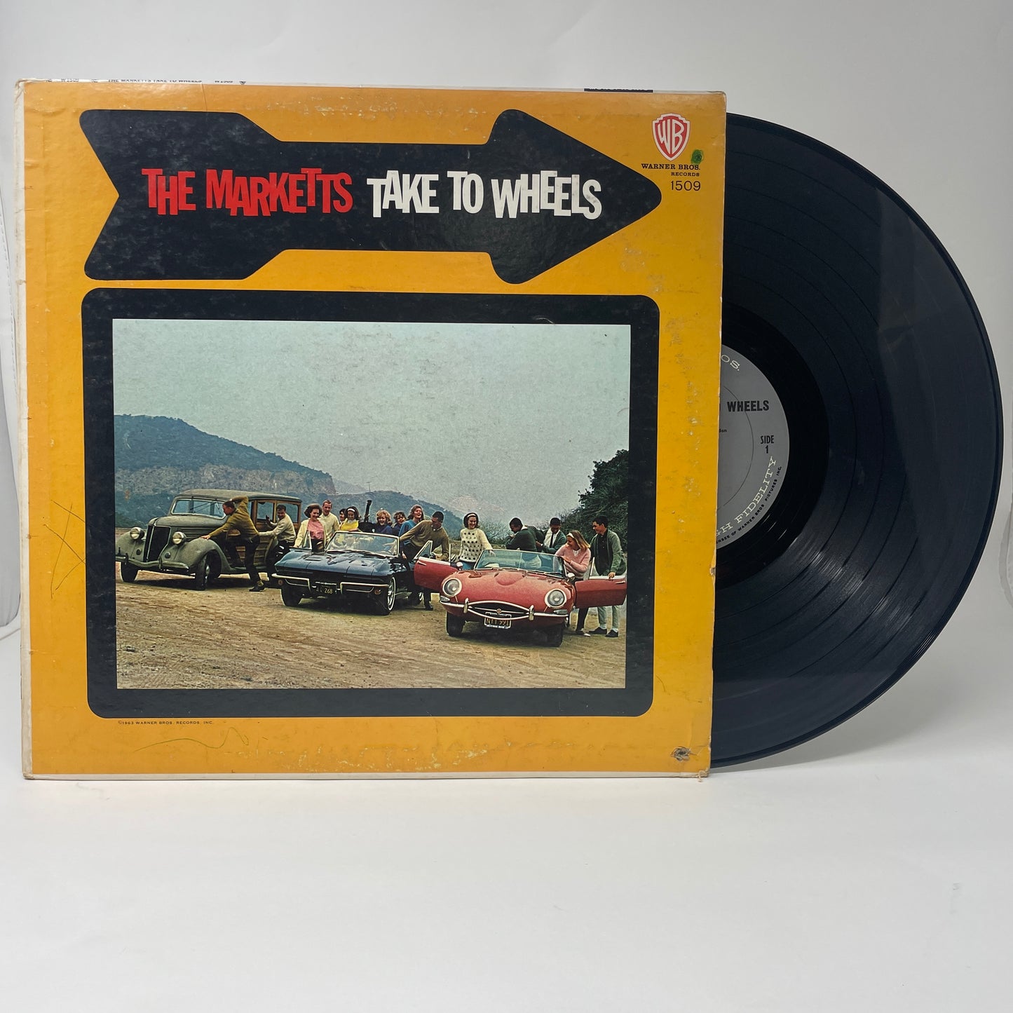 The Marketts : The Marketts Take To Wheels (LP,Album,Mono)