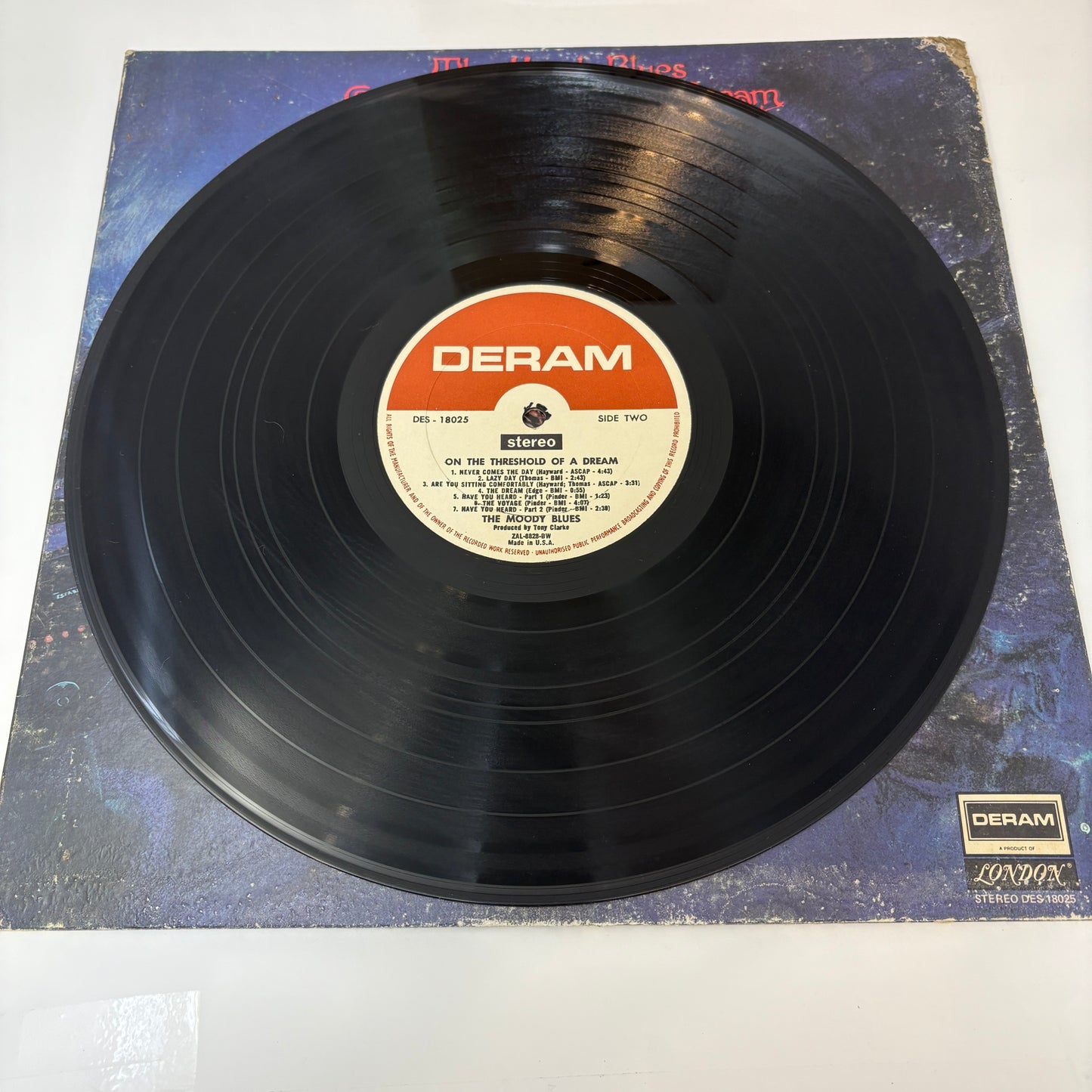 The Moody Blues : On The Threshold Of A Dream (LP,Album)