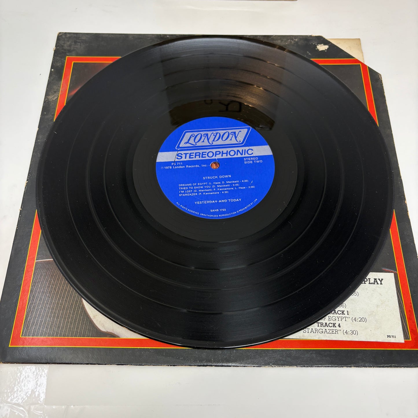 Y & T : Struck Down (LP,Album)