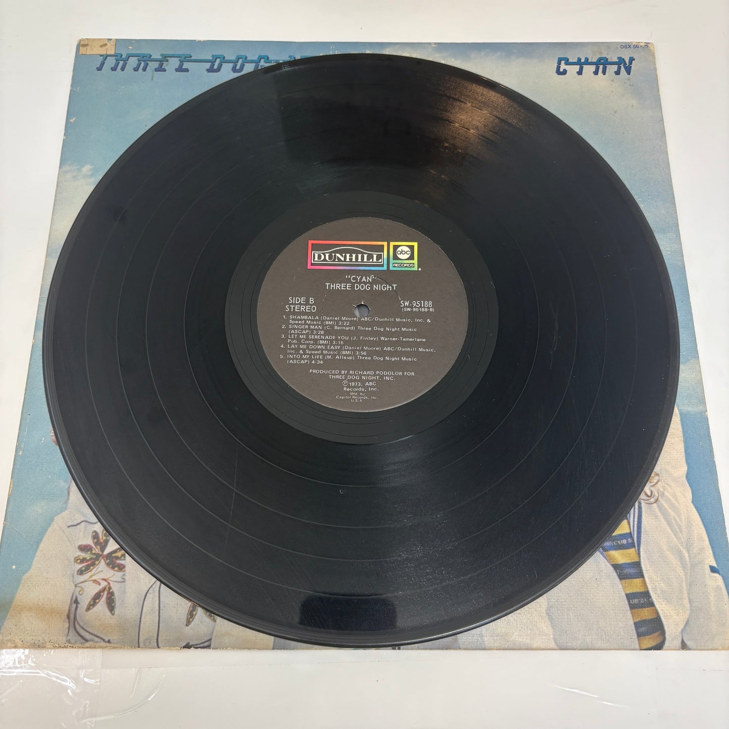 Three Dog Night : Cyan (LP,Album,Club Edition)
