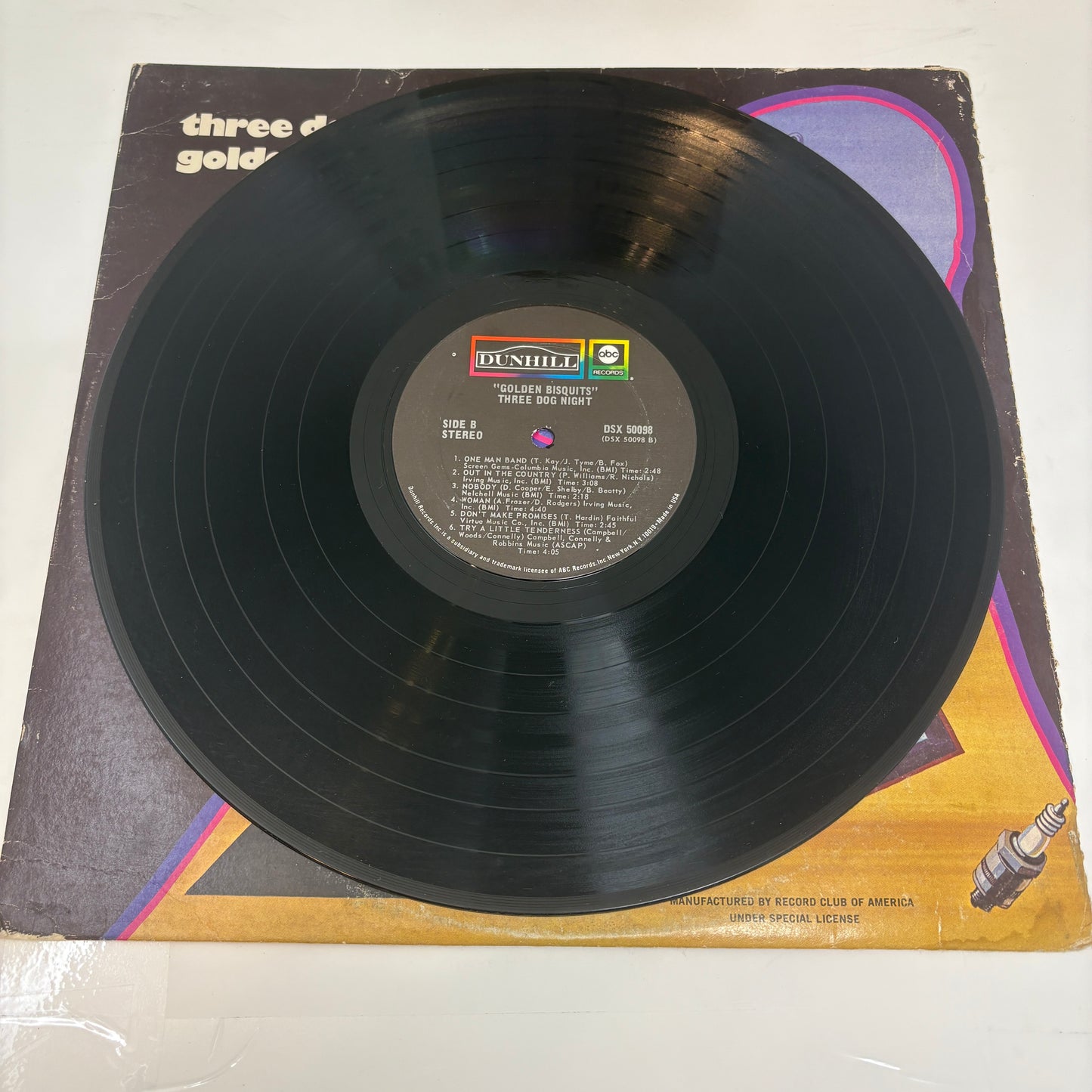 Three Dog Night : Golden Bisquits (LP,Compilation,Club Edition,Stereo)