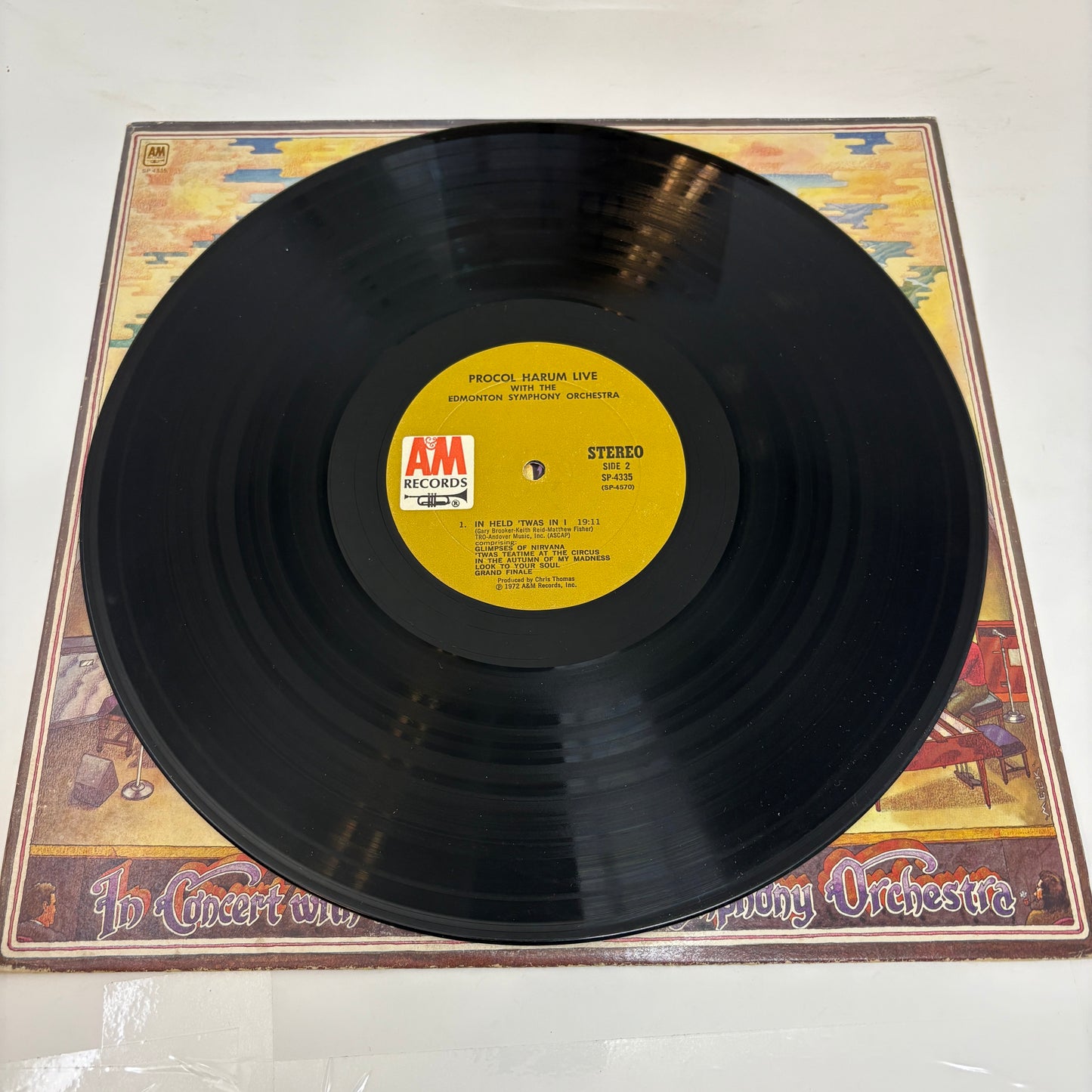 Procol Harum In Concert With The Edmonton Symphony Orchestra : Live (LP,Album,Reissue)