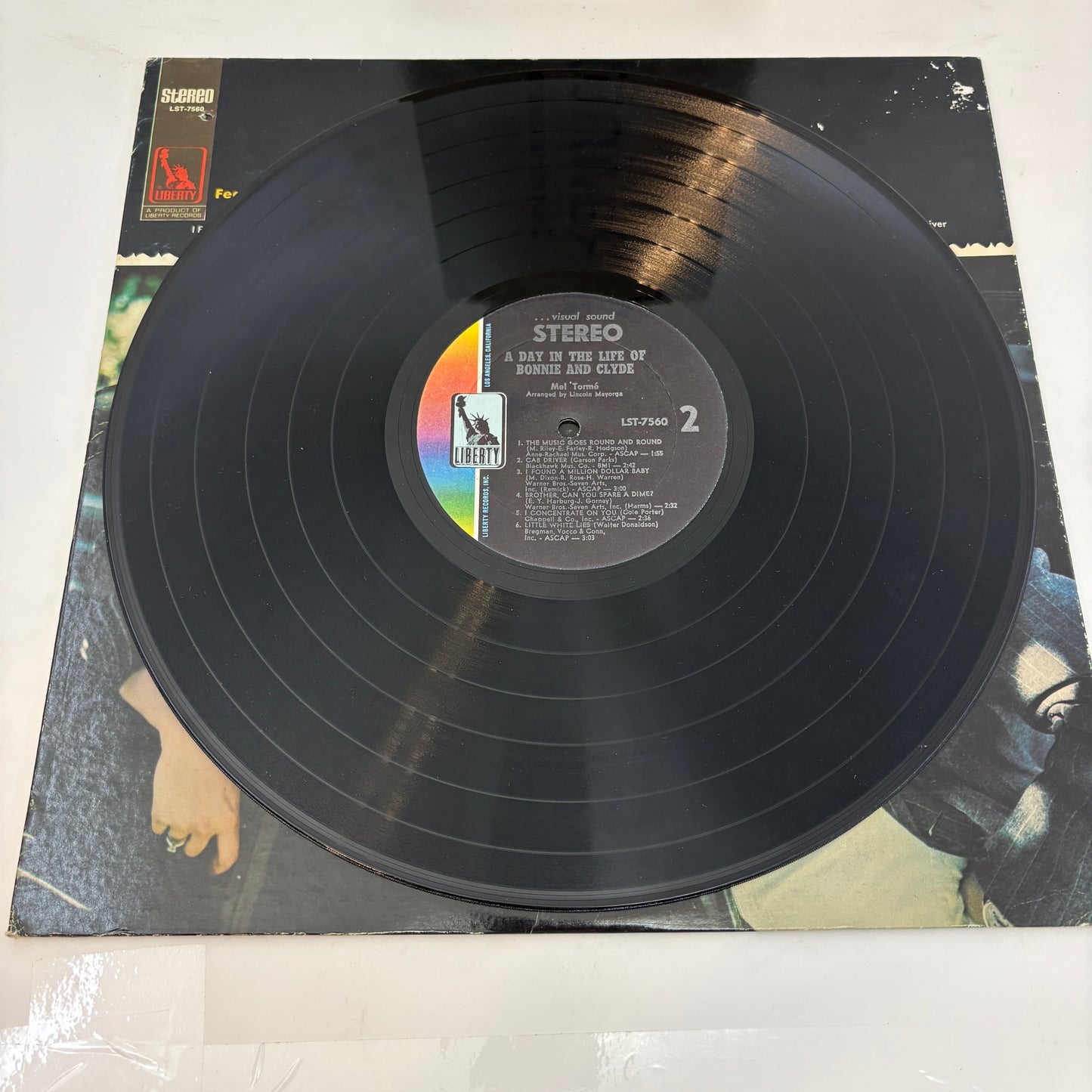 Mel Tormé : A Day In The Life Of Bonnie And Clyde (LP,Album,Stereo)