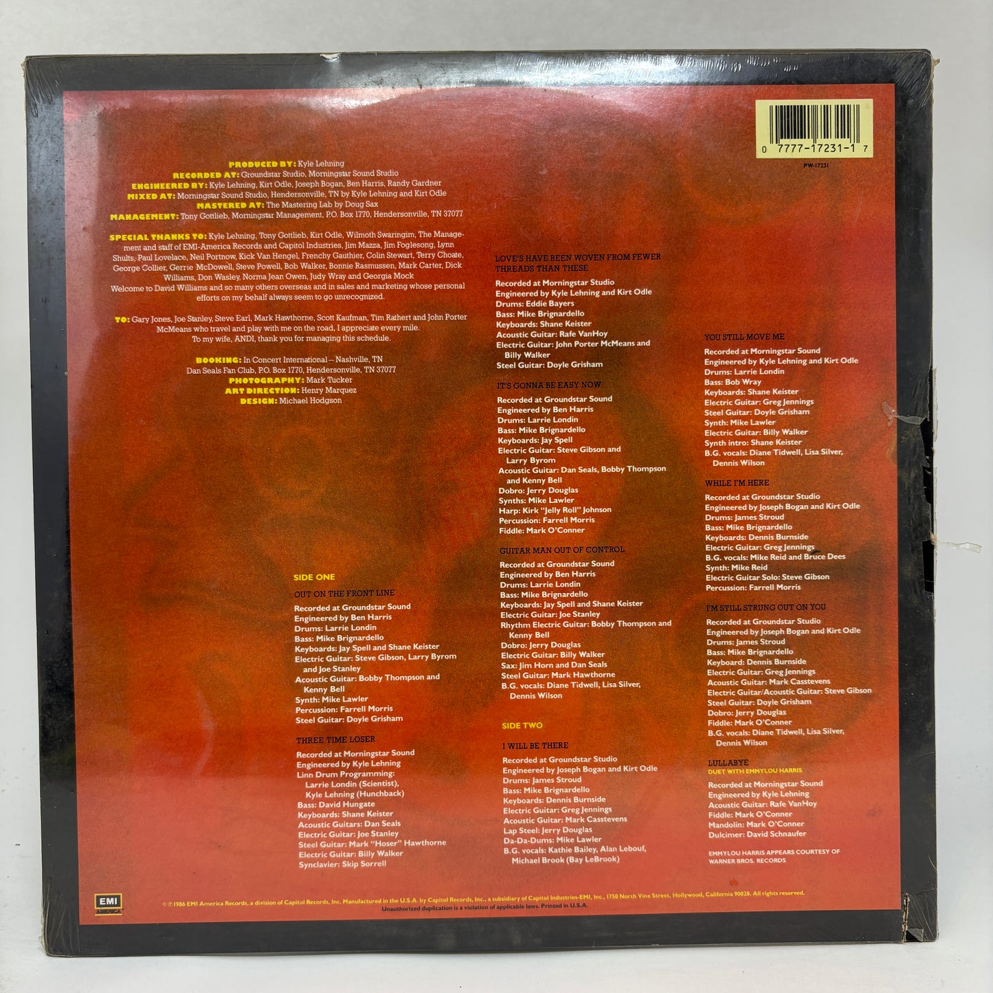 Dan Seals : On The Frontline (LP)