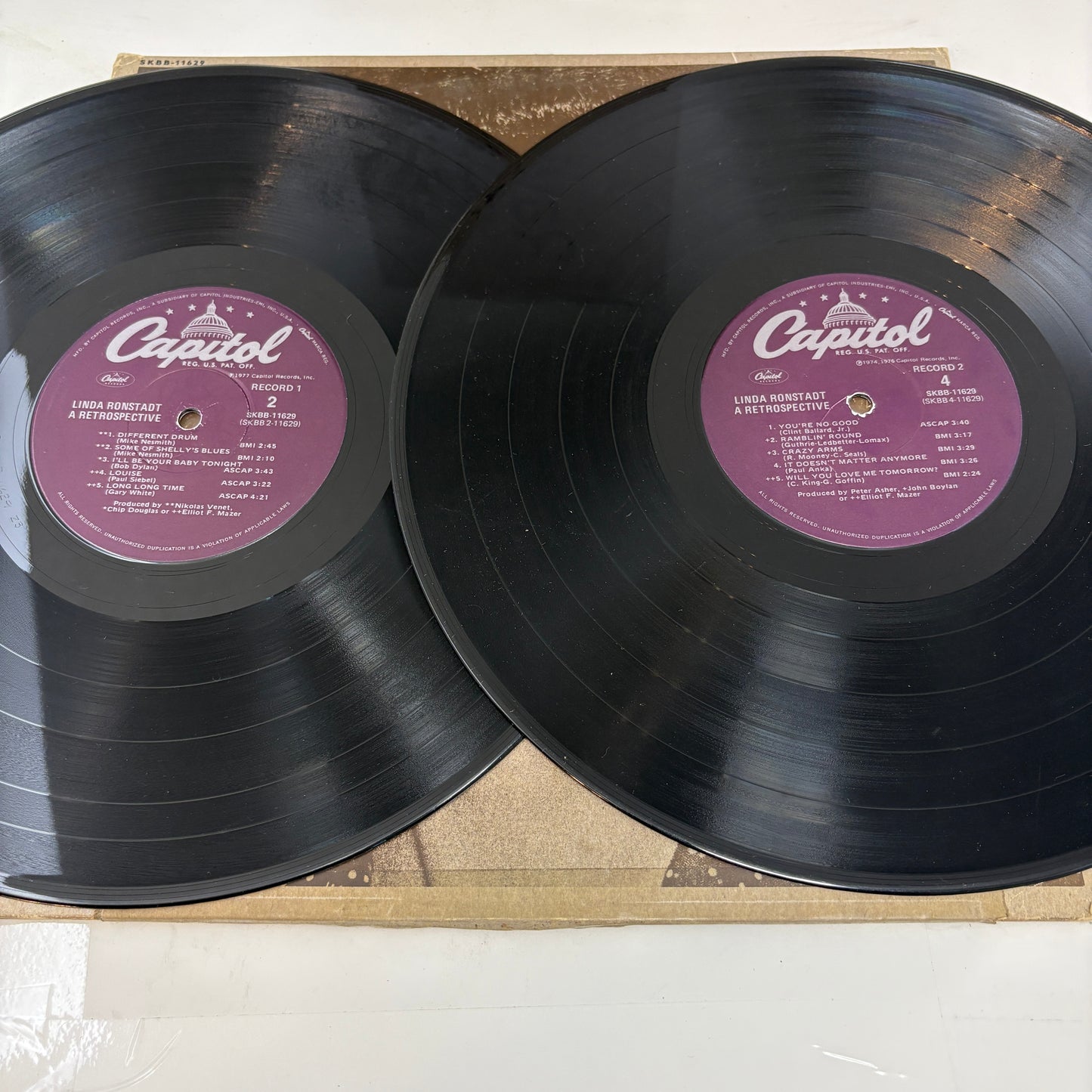 Linda Ronstadt : A Retrospective (LP,Compilation)