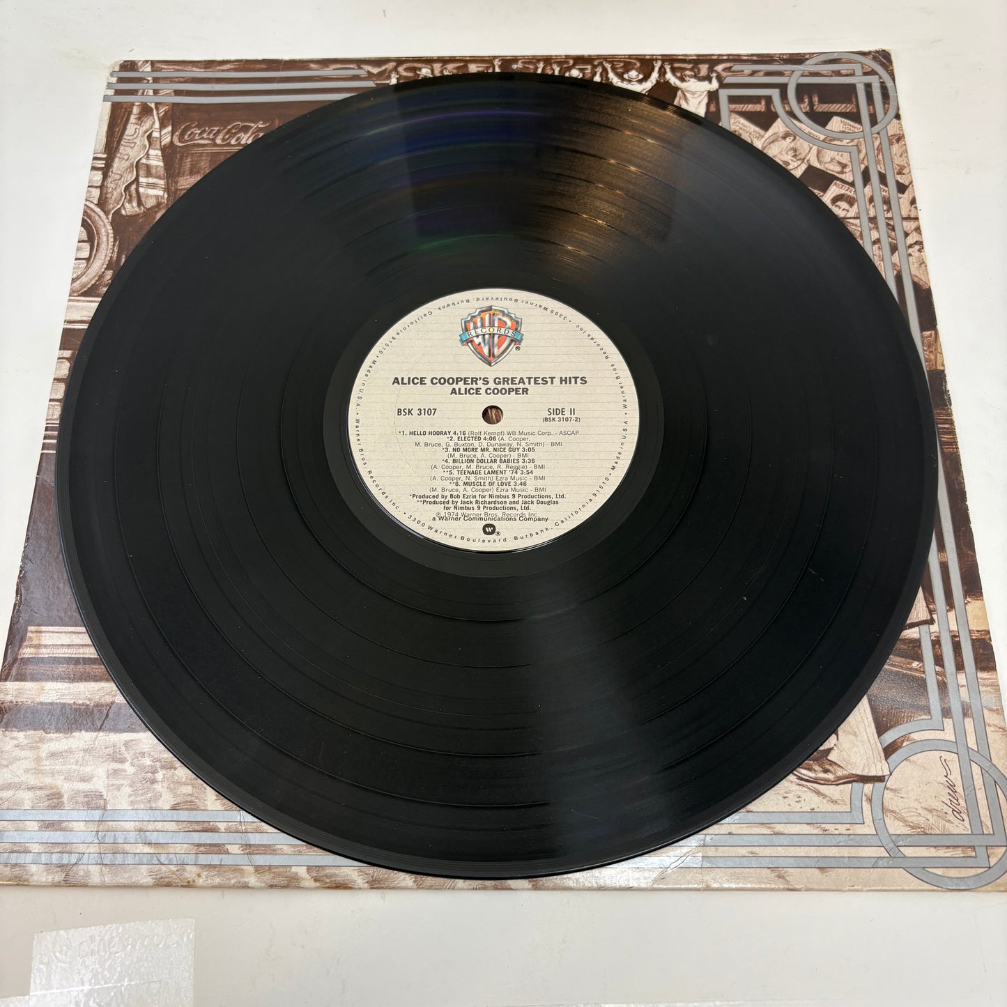 Alice Cooper : Alice Cooper's Greatest Hits (LP,Compilation,Club Edition)