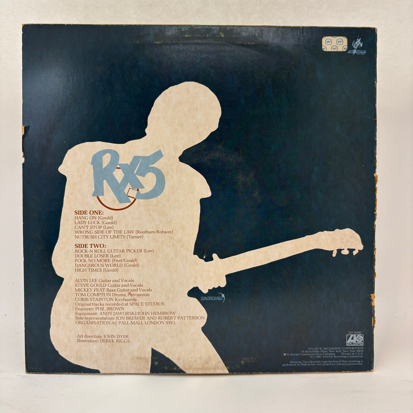 Alvin Lee : RX5 (LP,Album)