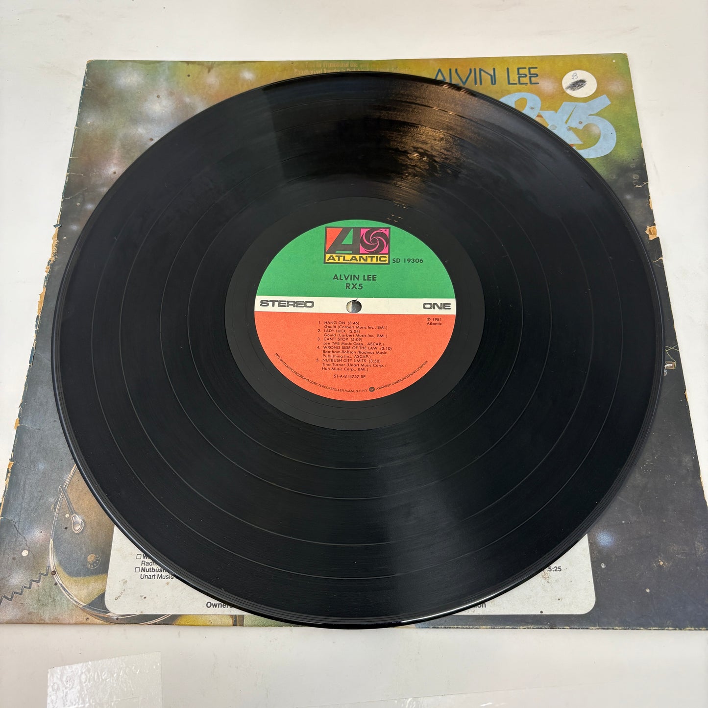 Alvin Lee : RX5 (LP,Album)