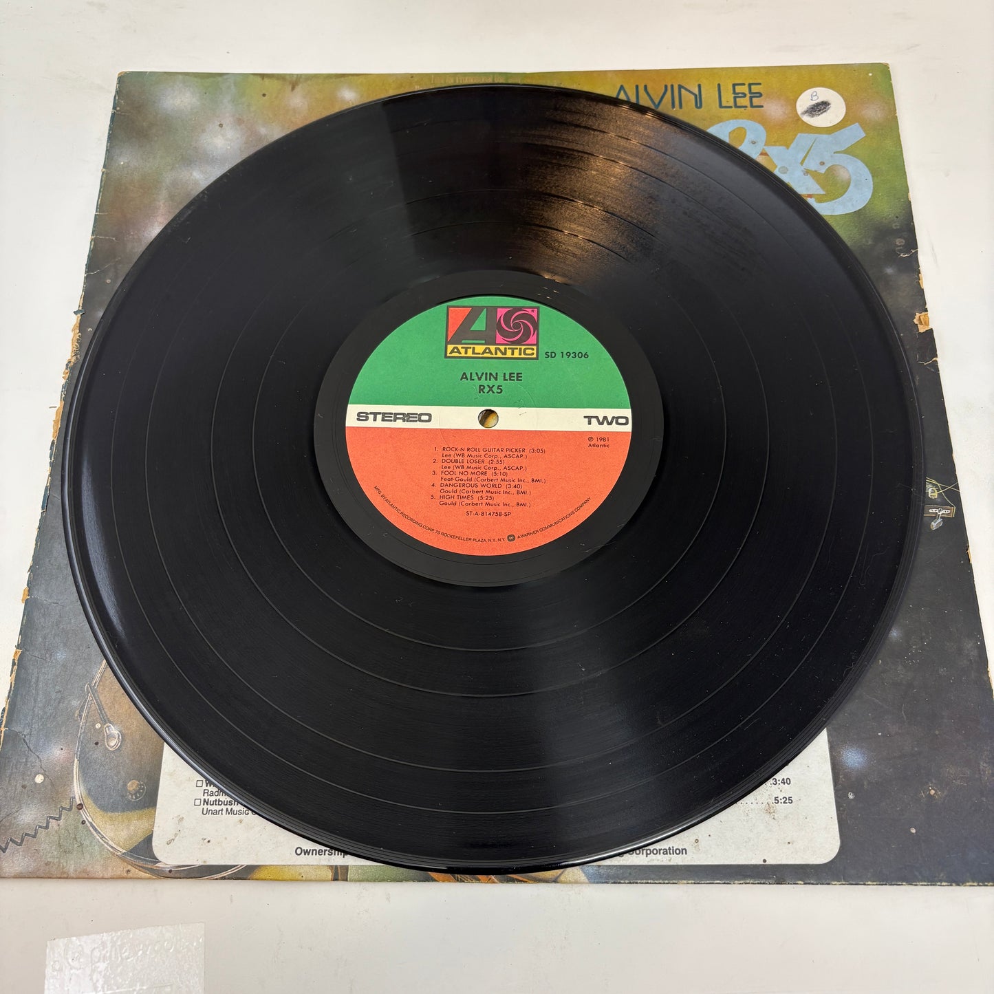 Alvin Lee : RX5 (LP,Album)
