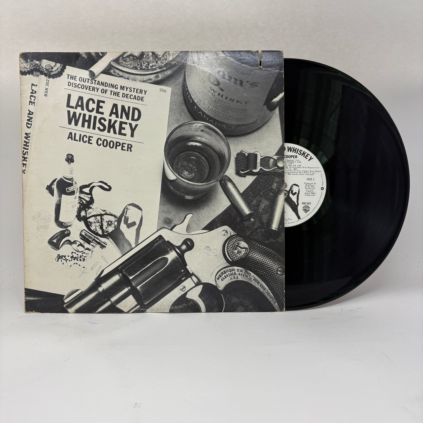 Alice Cooper (2) : Lace And Whiskey (LP,Album)