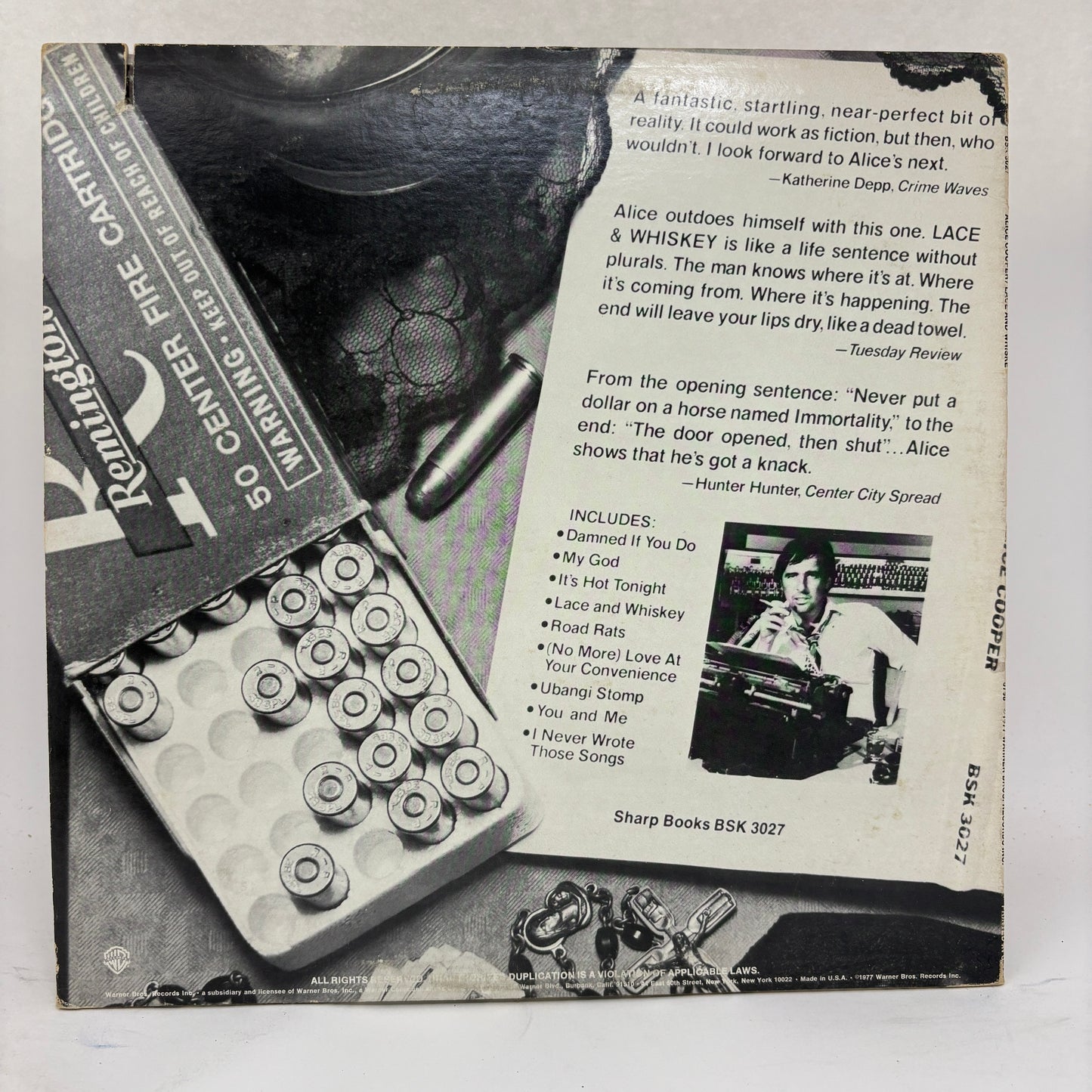 Alice Cooper (2) : Lace And Whiskey (LP,Album)