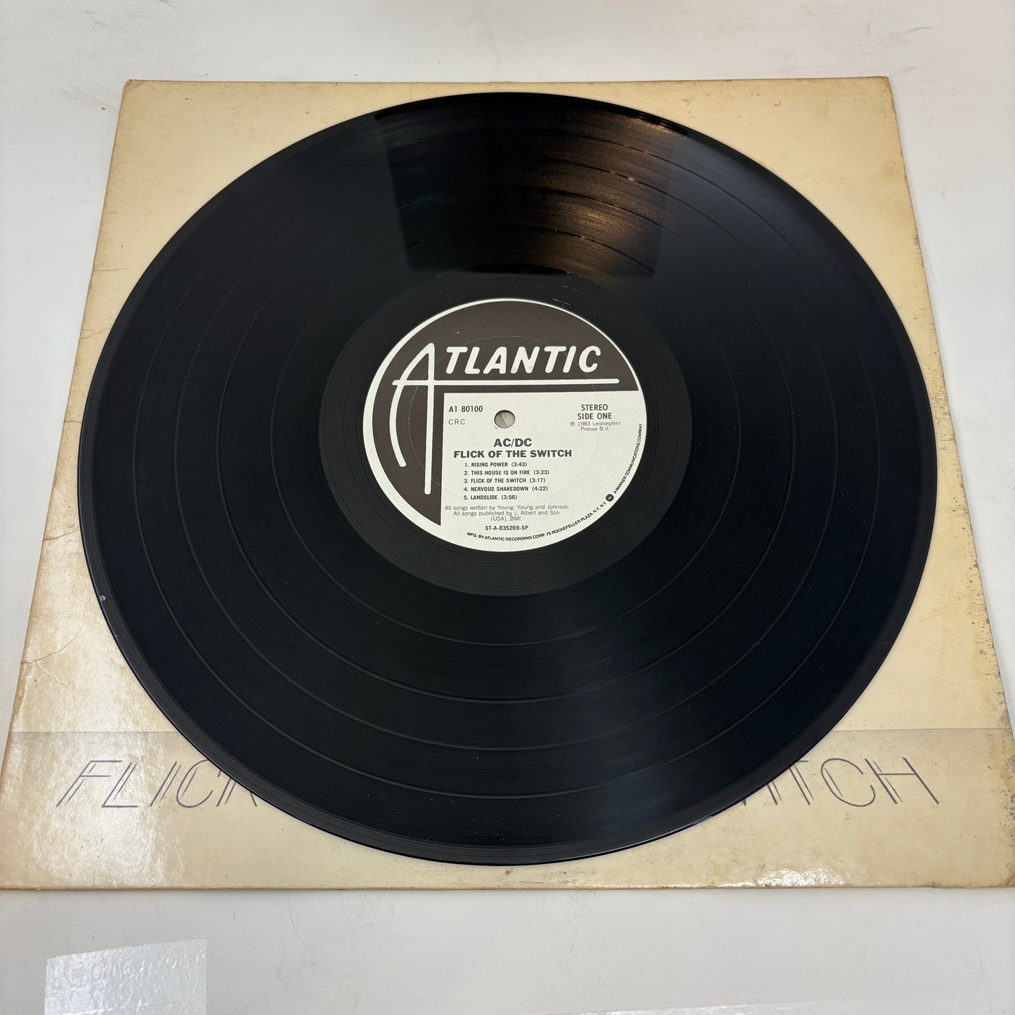 AC/DC : Flick Of The Switch (LP,Album,Club Edition,Stereo)