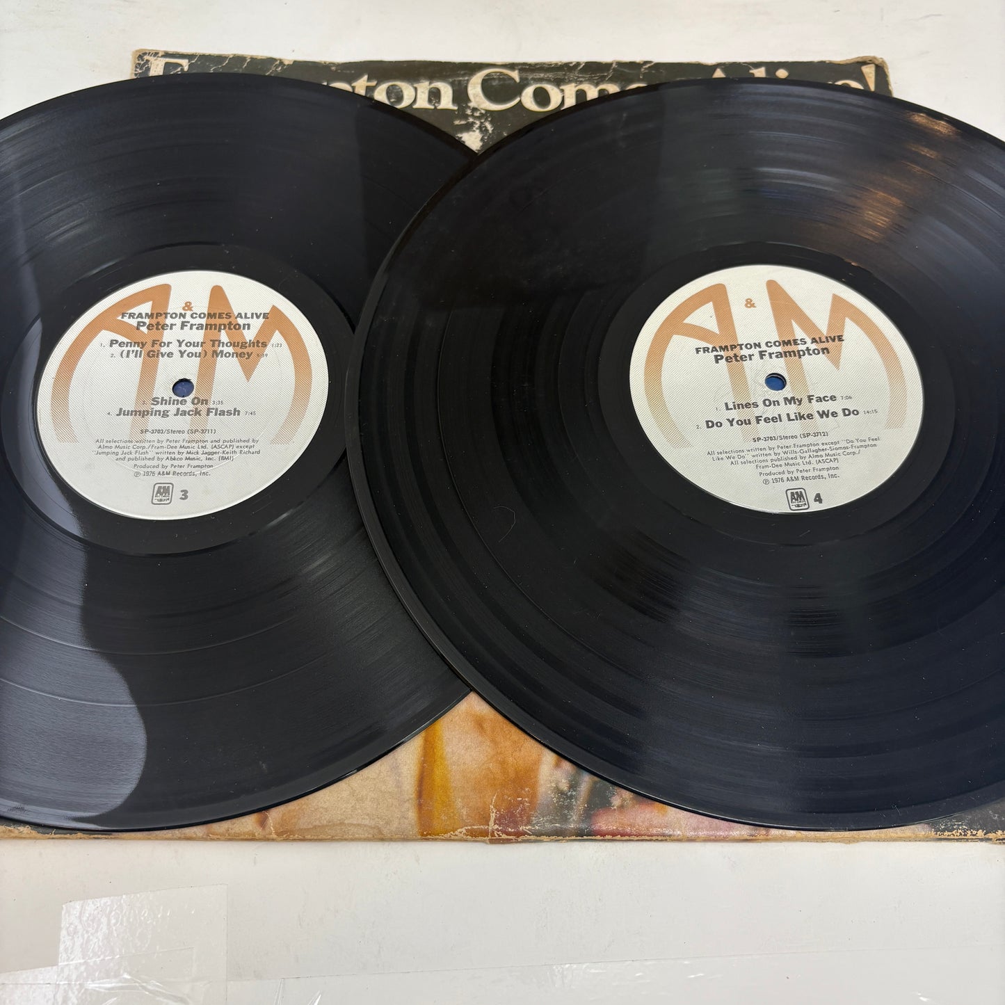 Peter Frampton : Frampton Comes Alive! (LP,Album,Stereo)