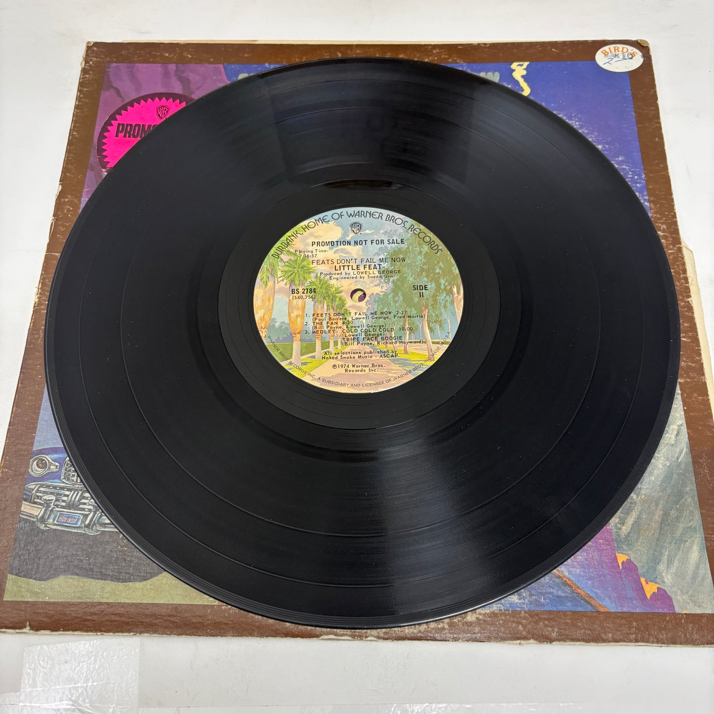 Little Feat : Feats Don't Fail Me Now (LP,Misprint,Promo,Stereo)