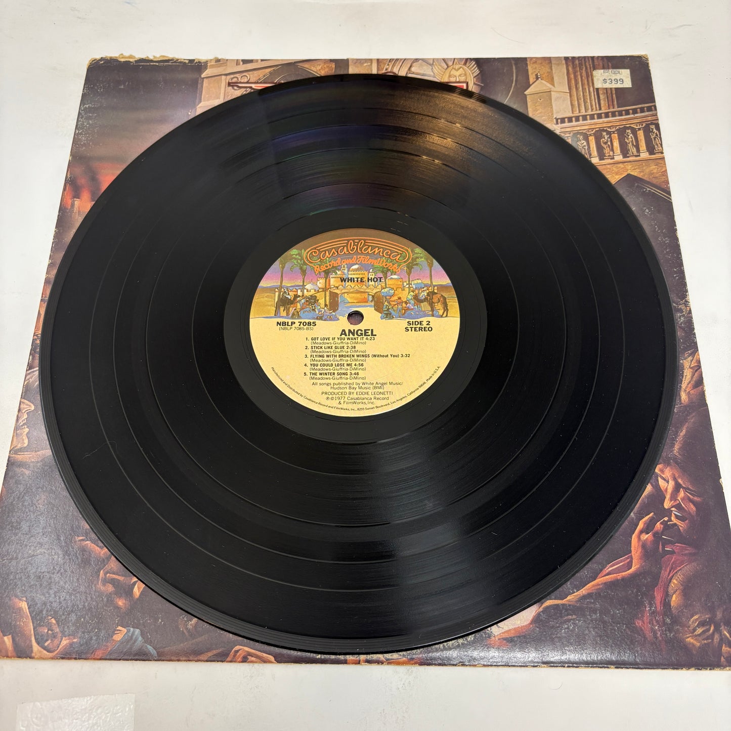 Angel (24) : White Hot (LP,Album)