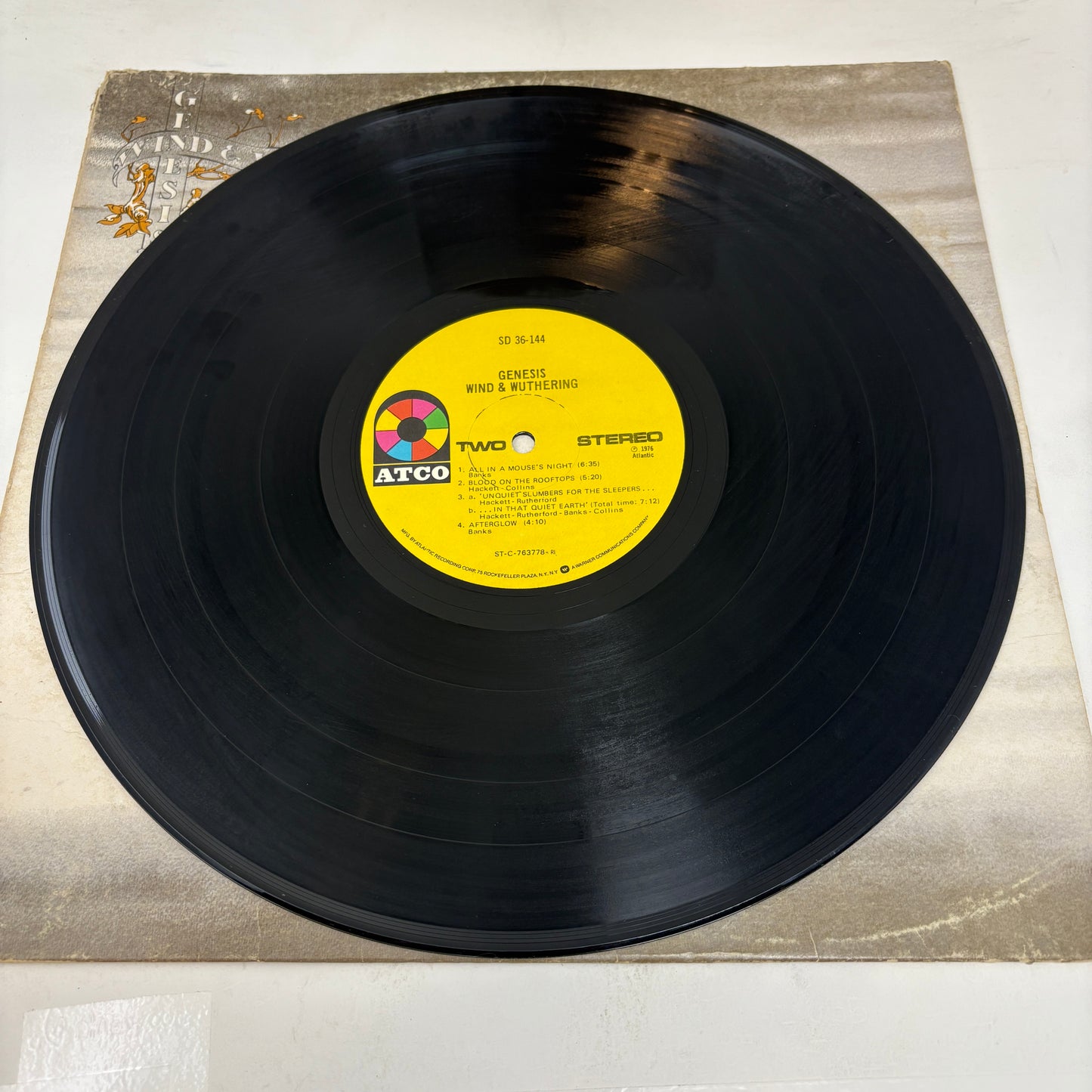 Genesis : Wind & Wuthering (LP,Album)