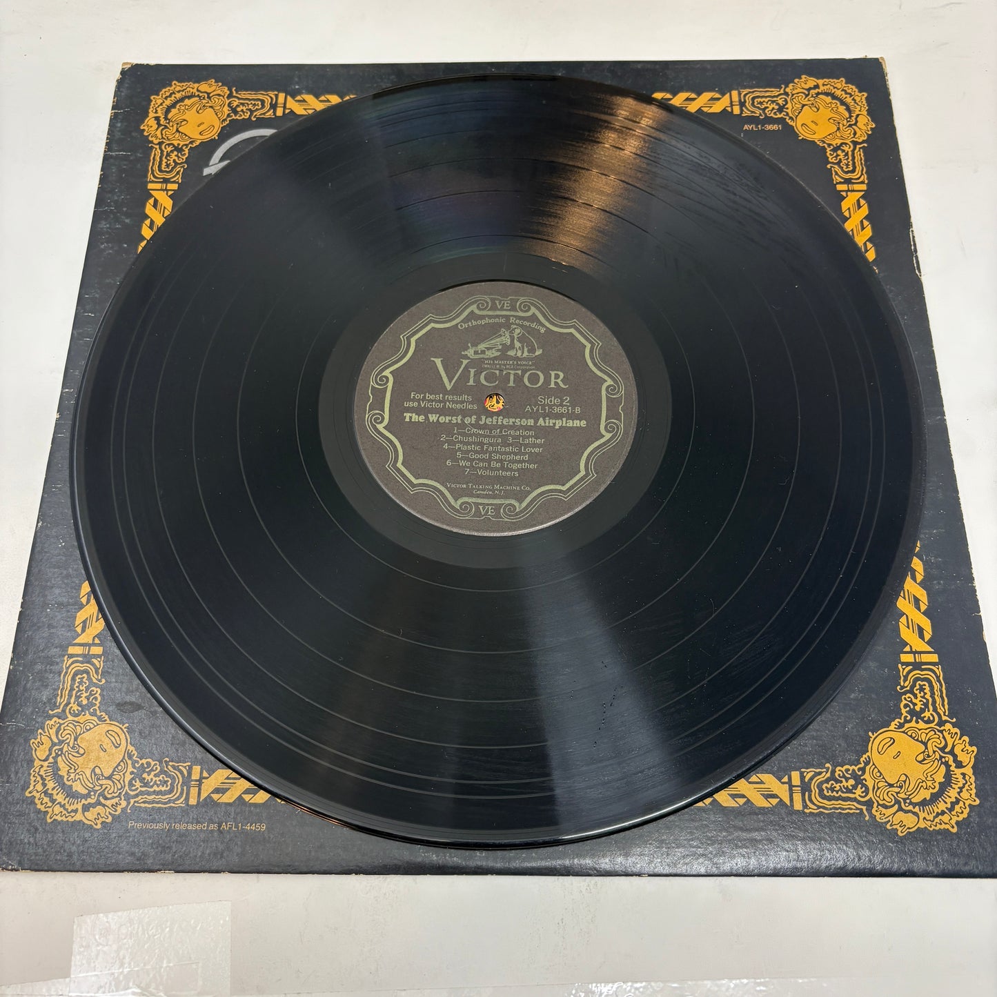 Jefferson Airplane : The Worst Of Jefferson Airplane (LP,Compilation,Reissue,Stereo)