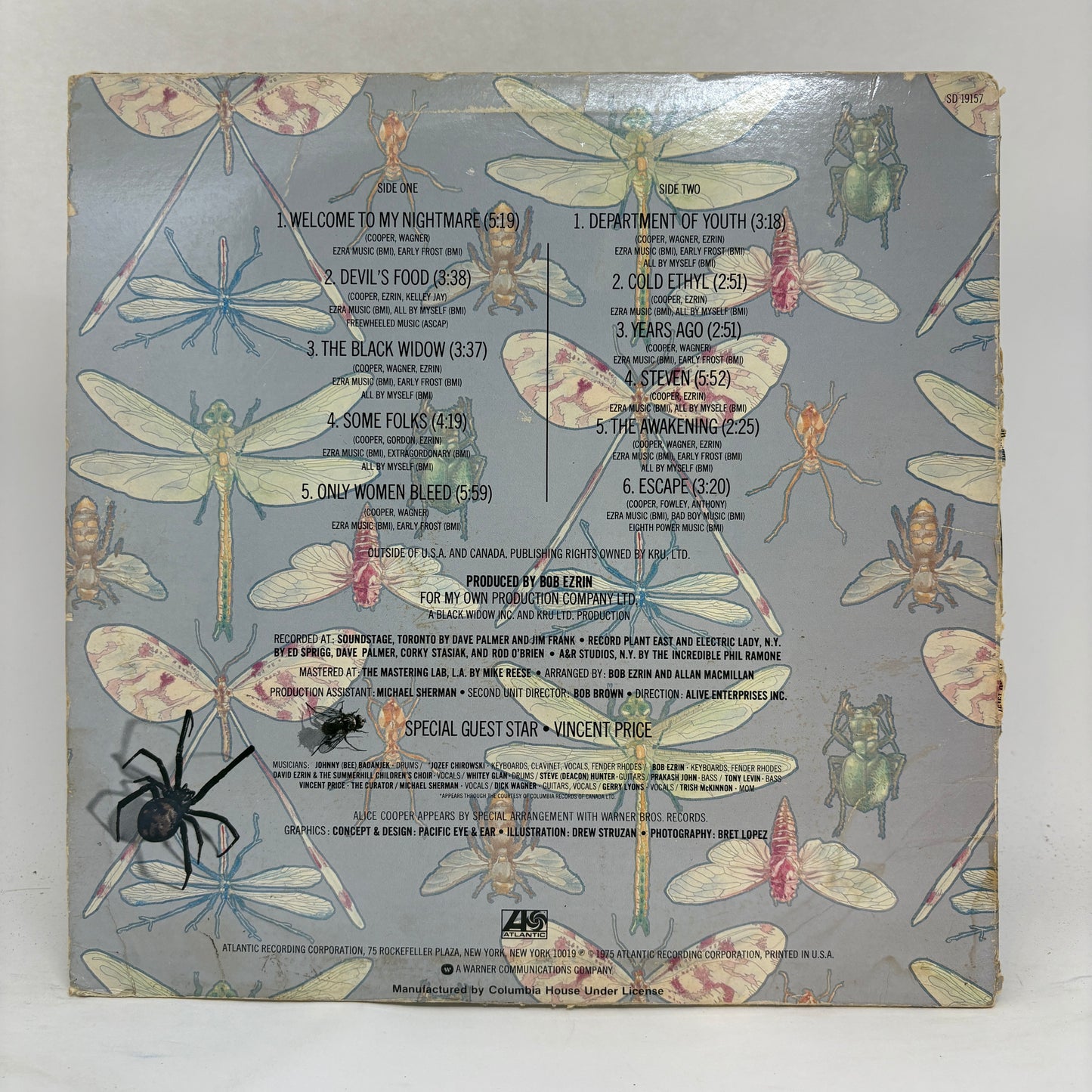 Alice Cooper (2) : Welcome To My Nightmare (LP,Album,Club Edition)