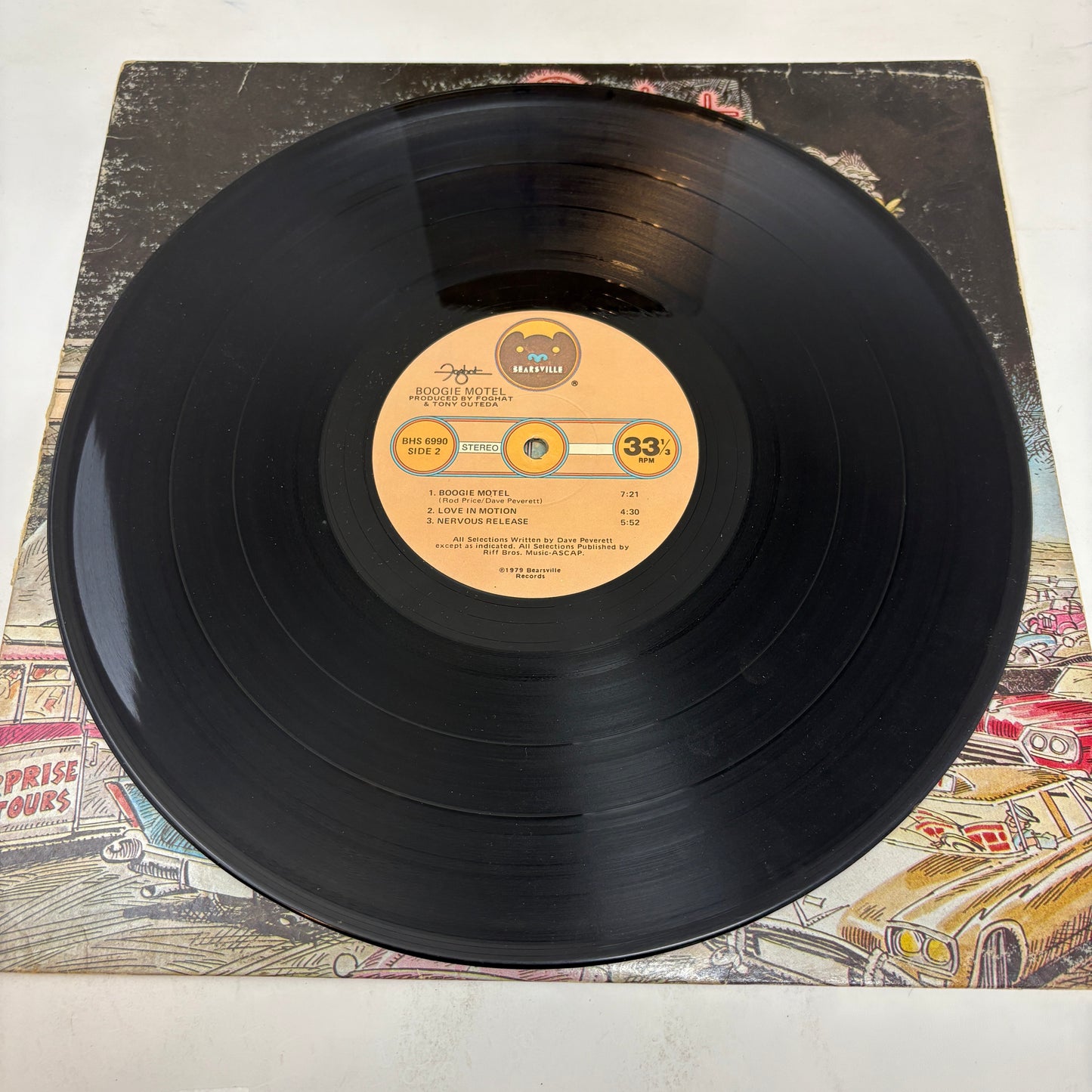 Foghat : Boogie Motel (LP,Album)