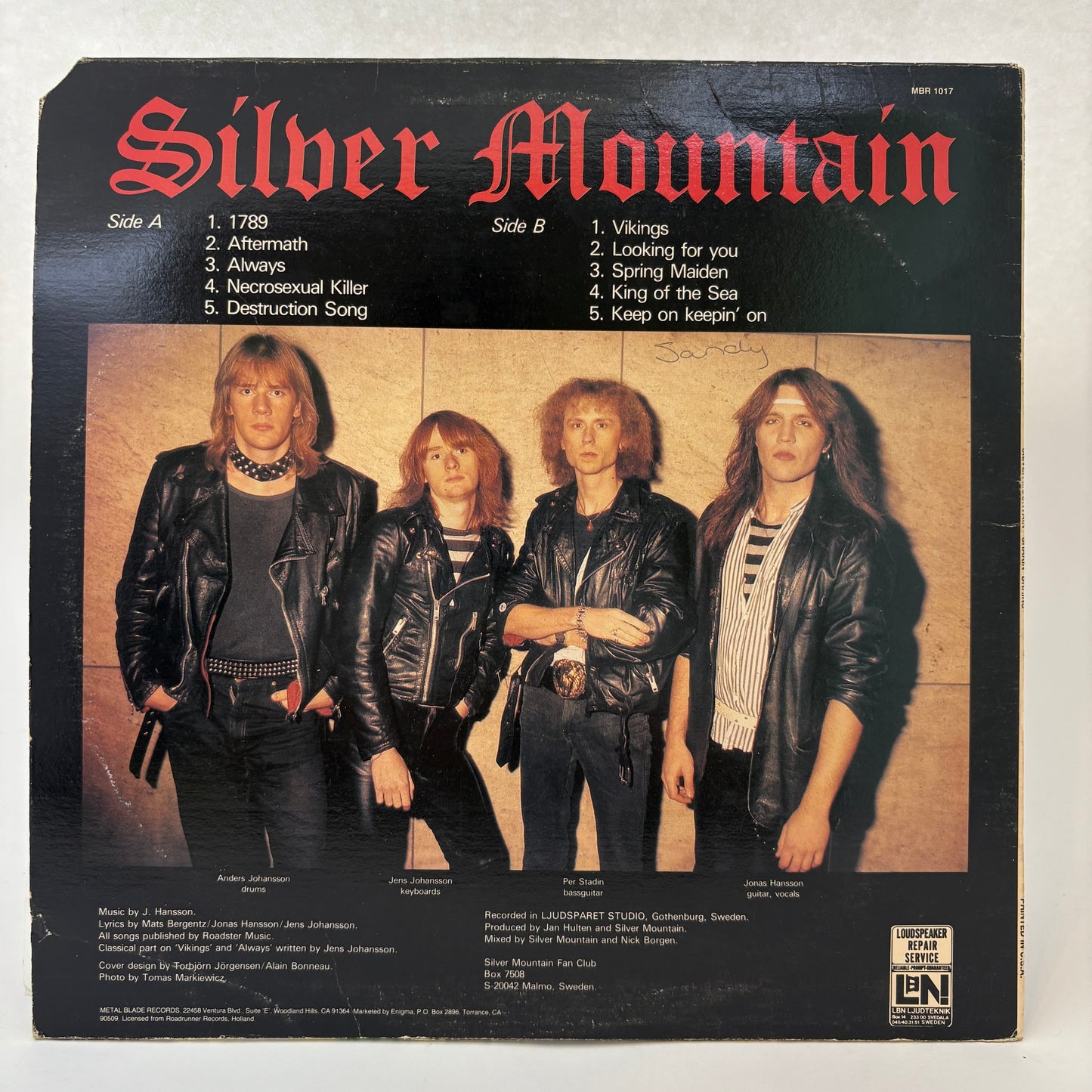 Silver Mountain : Shakin' Brains (LP,Album)