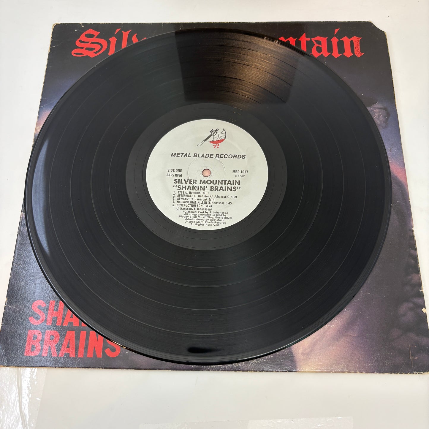 Silver Mountain : Shakin' Brains (LP,Album)