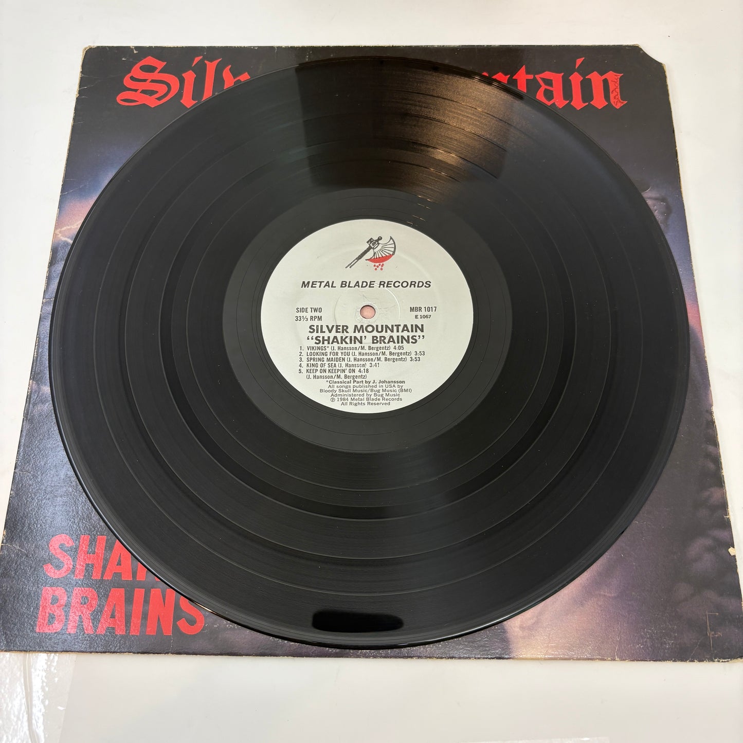Silver Mountain : Shakin' Brains (LP,Album)